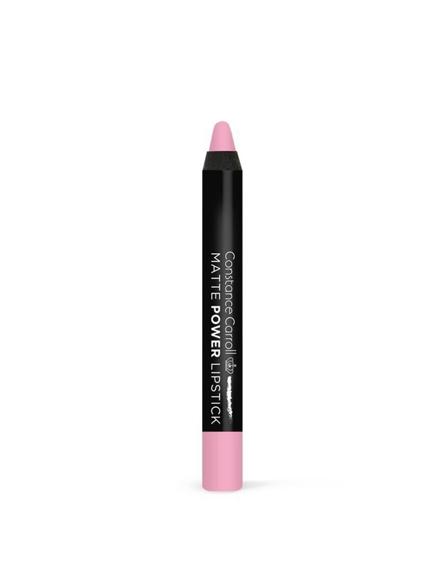 

Constance Carroll Matte Power Lipstick Pomadka matowa w kredce nr 01 Nude Rose 1szt