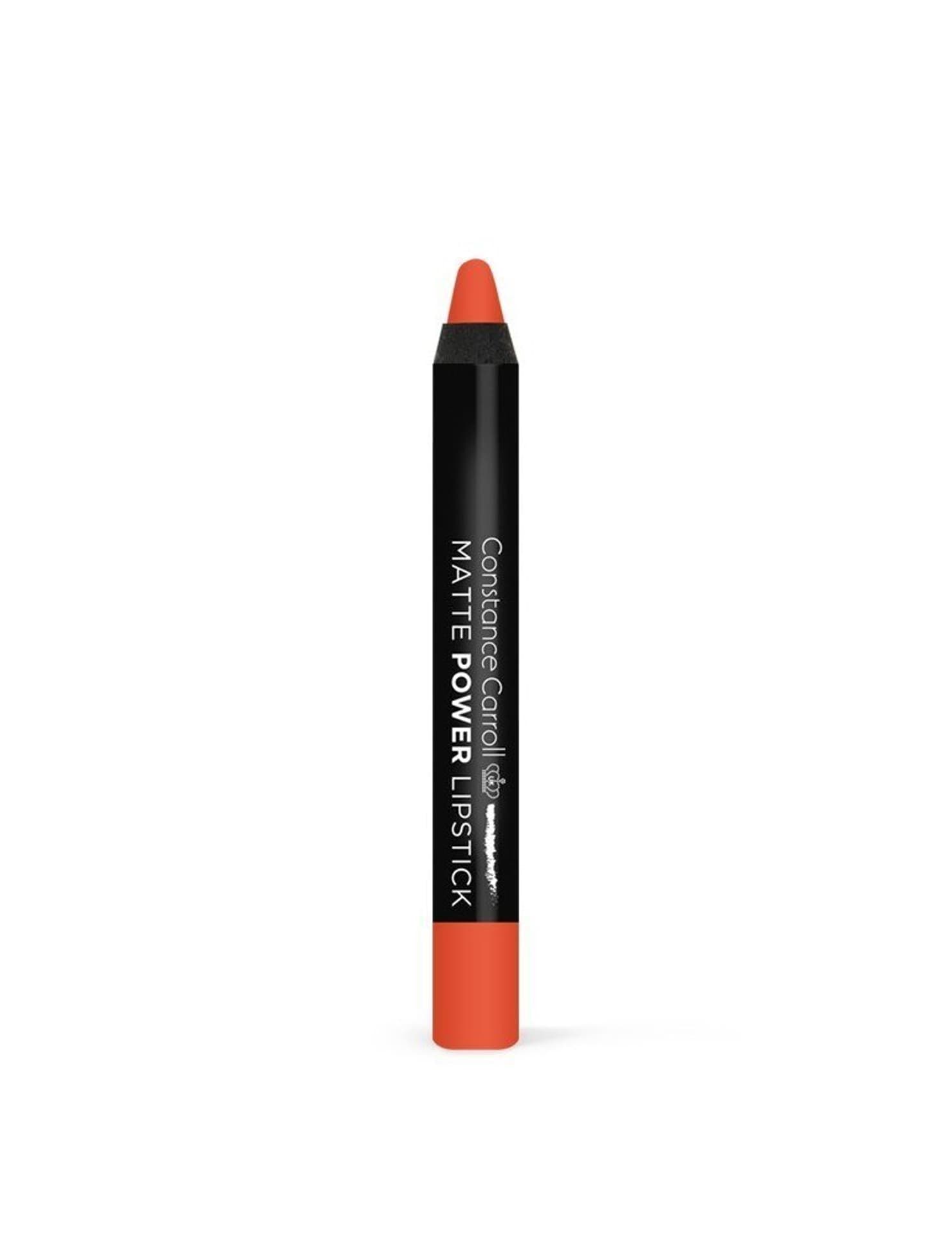 

Constance Carroll Matte Power Lipstick Pomadka matowa w kredce nr 05 Dark Peach 1szt