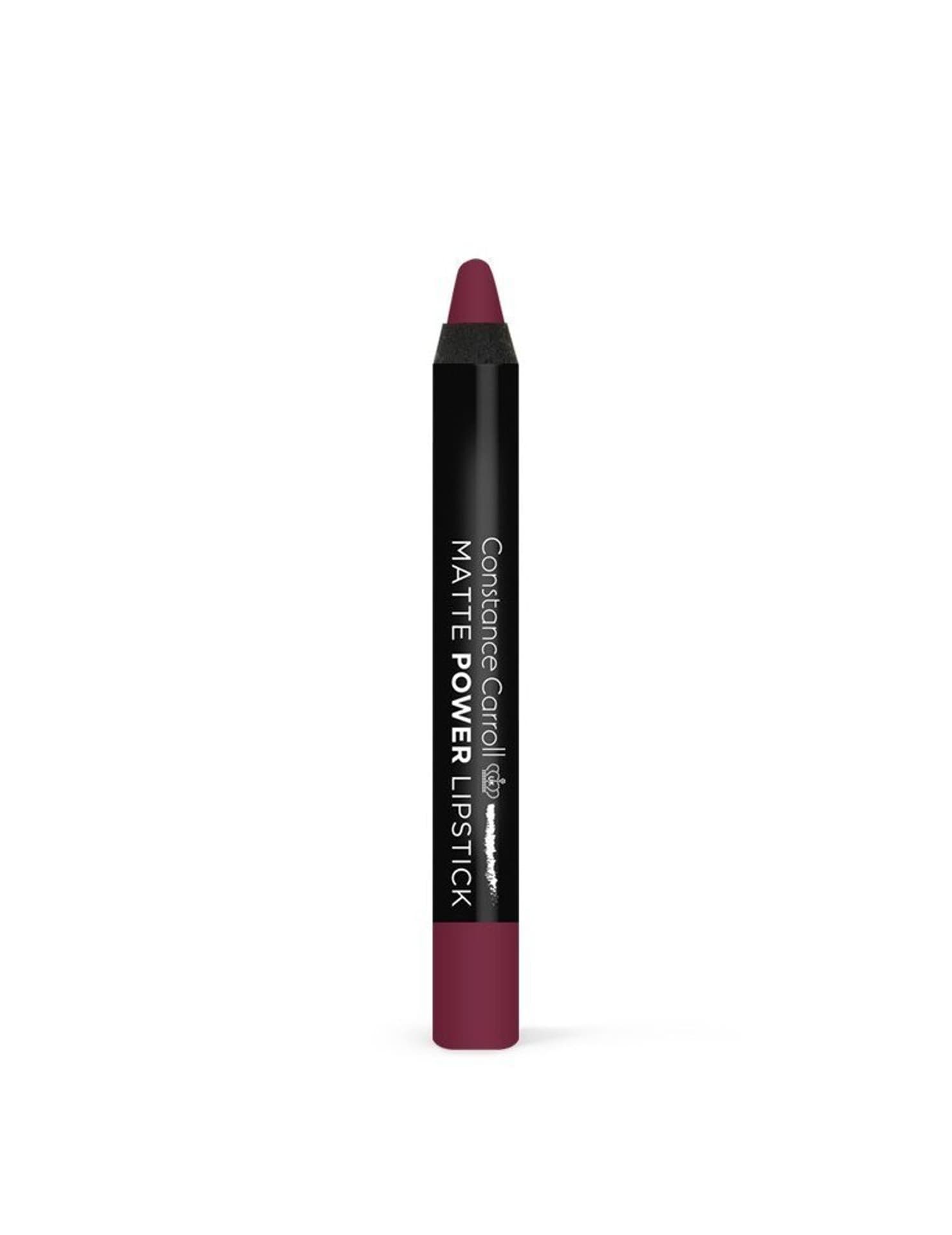 

Constance Carroll Matte Power Lipstick Pomadka matowa w kredce nr 10 Red Wine 1szt