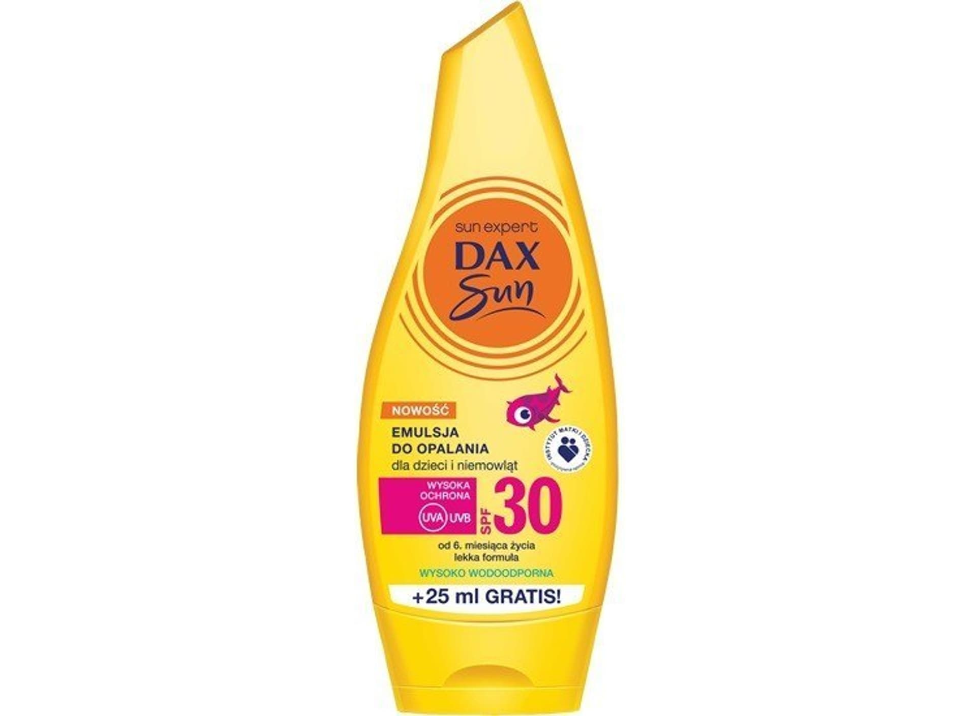 

Dax Sun Emulsja do opalania dla dzieci i niemowląt SPF 30 175ml