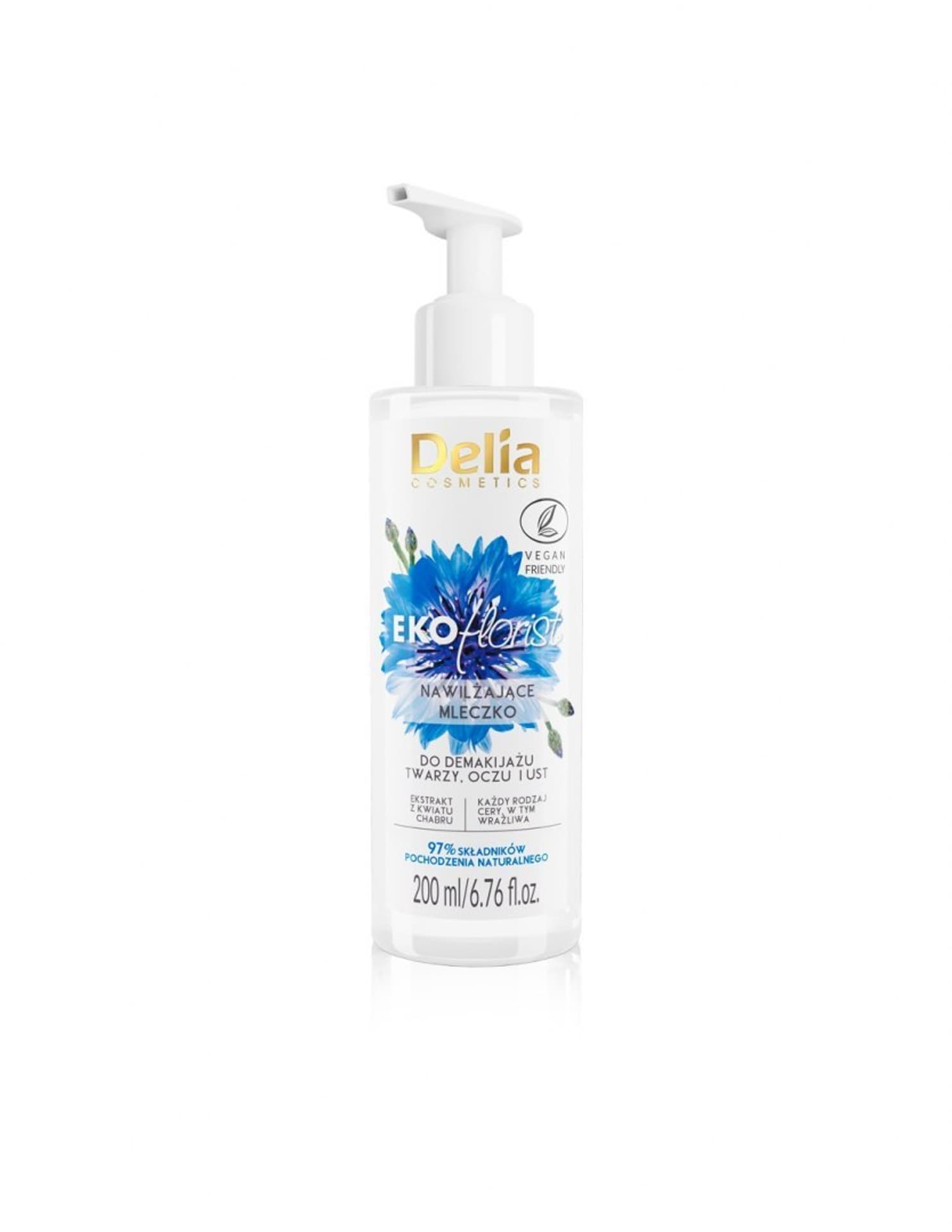 

Delia Cosmetics Eko Florist Chaber Nawilżające Mleczko do demakijażu 200ml