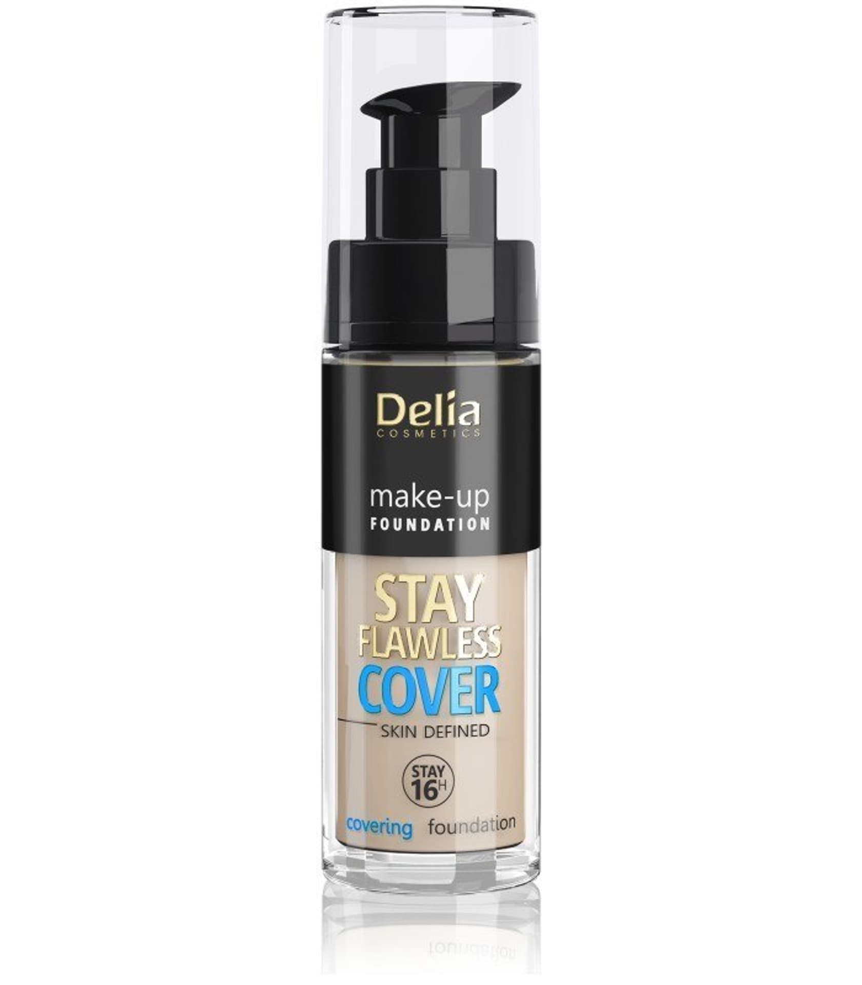

Delia Cosmetics Stay Flawless Cover Podkład kryjący 16H nr 505 Honey 30ml