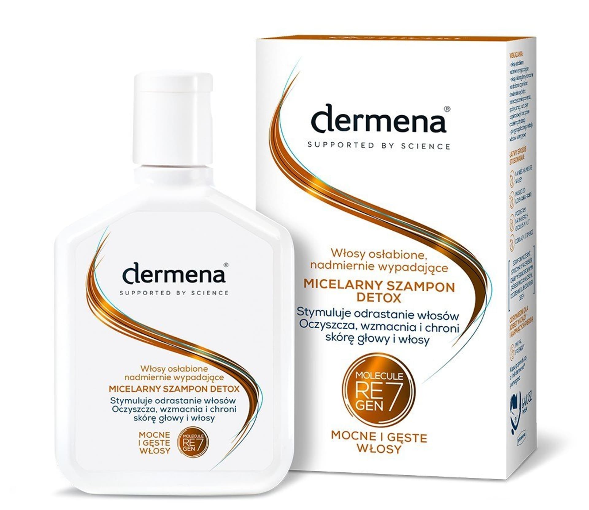 

Dermena Hair Care Detox Szampon do włosów osłabionych, hamujący wypadanie 200ml