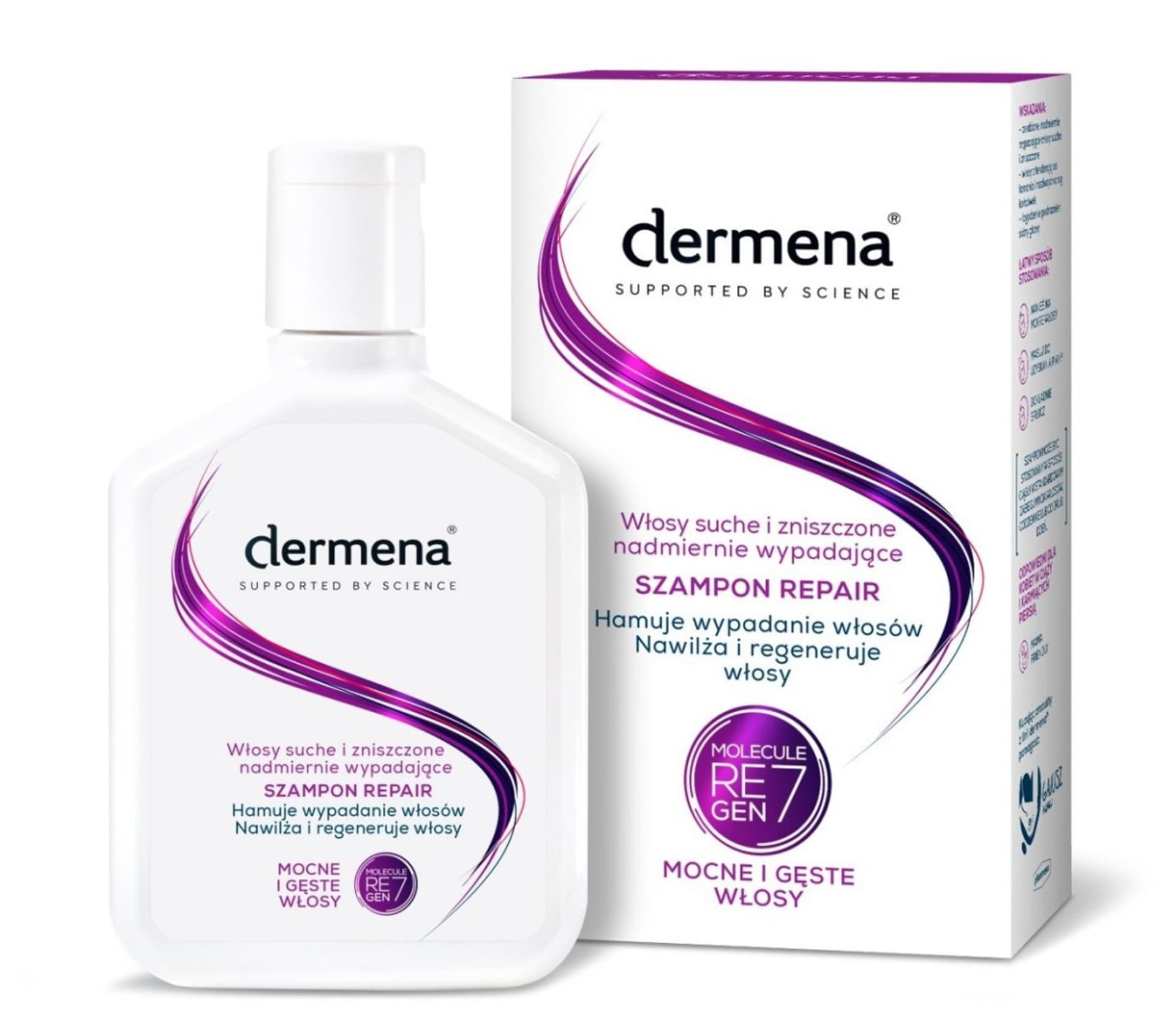 

Dermena Hair Care Repair Szampon odbudowującyi hamujący wypadanie włosów 200ml