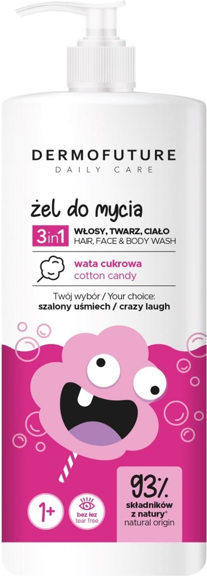 

Dermofuture Daily Care Kids Żel 3w1 Wata Cukrowa