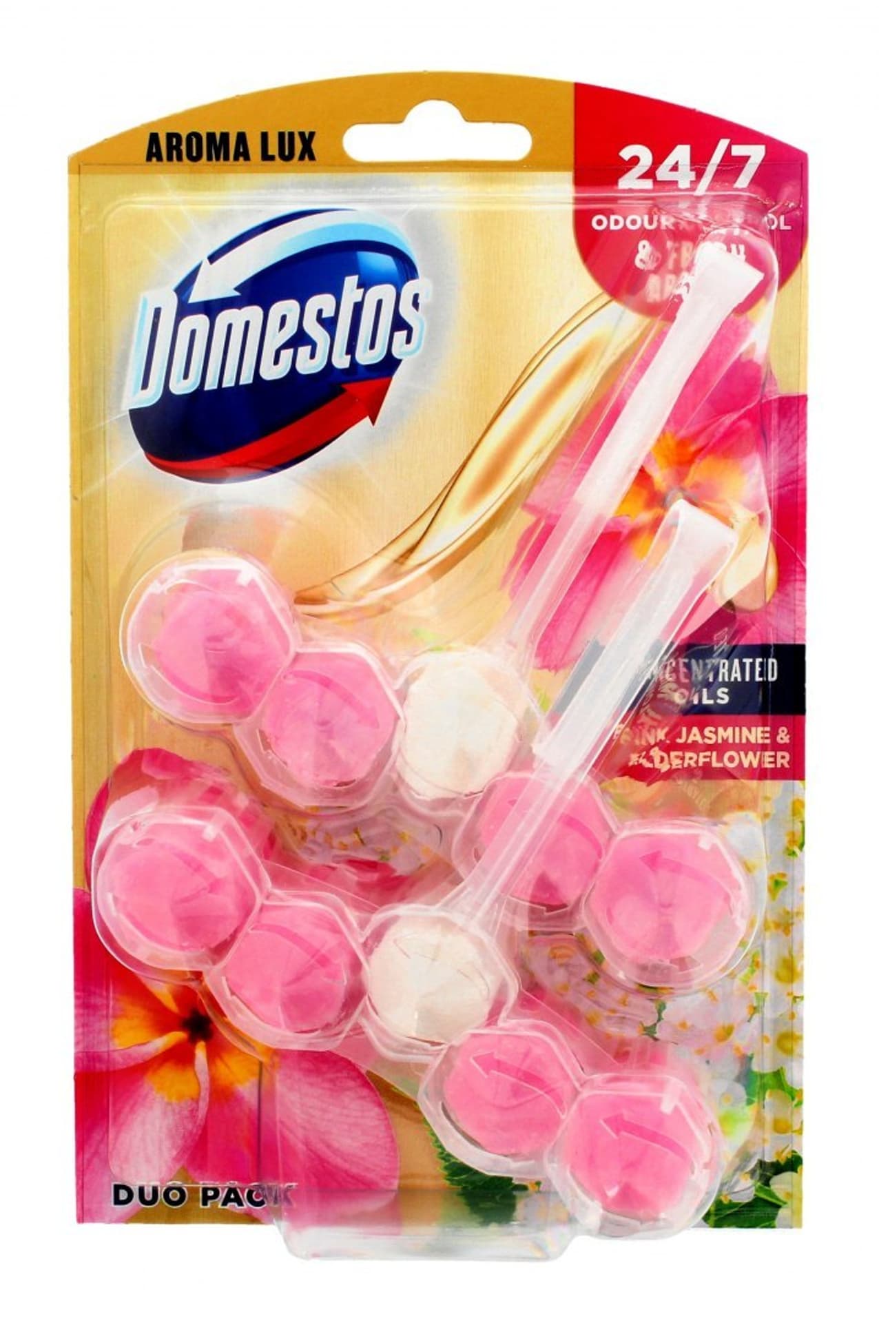 

Domestos Kostka Aroma Lux Elderflower 2x55g