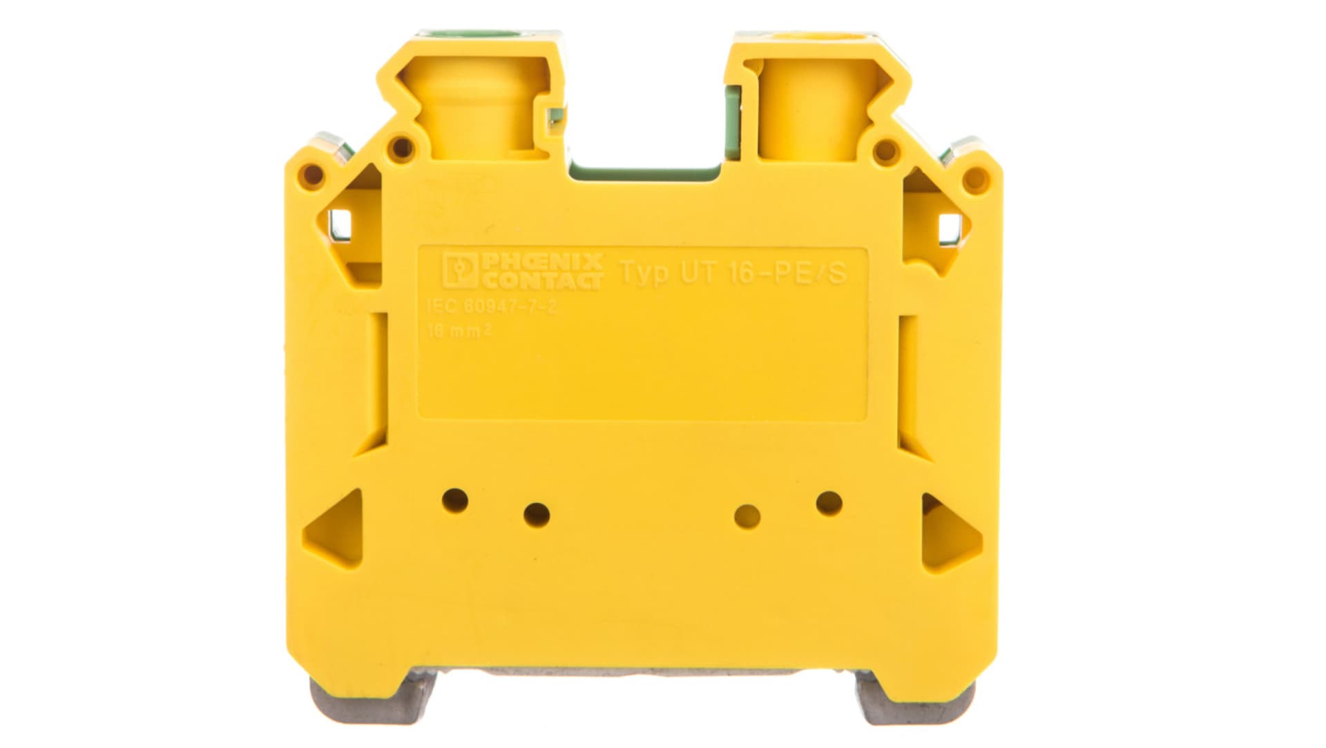 

Złączka szynowa ochronna 16mm2 zielono-żółta UT 16-PE/S 3215915