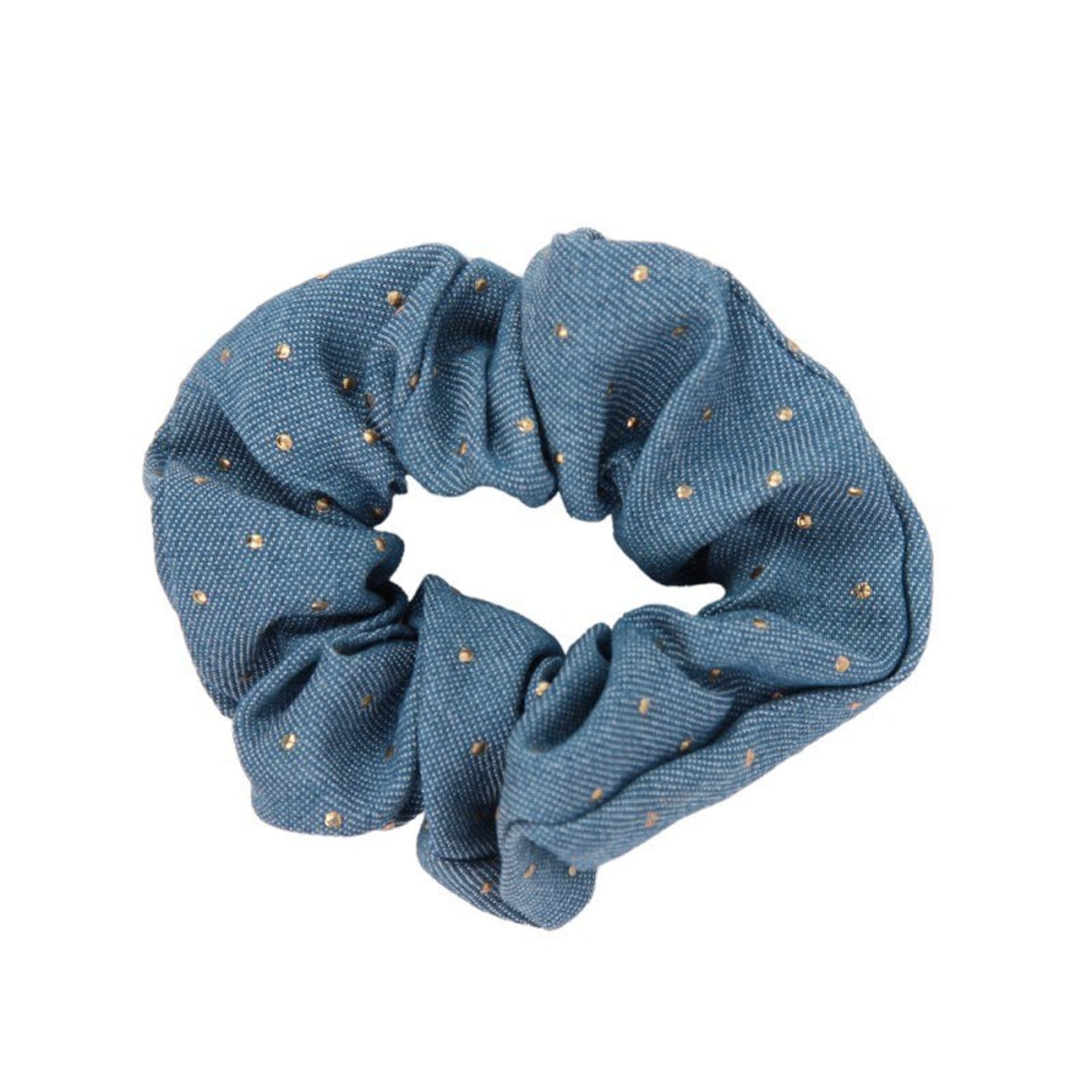 

DONEGAL Ozdoby do włosów - Gumka Scrunchie denim (FA-5868) 1szt, Fa-5868) 1sz