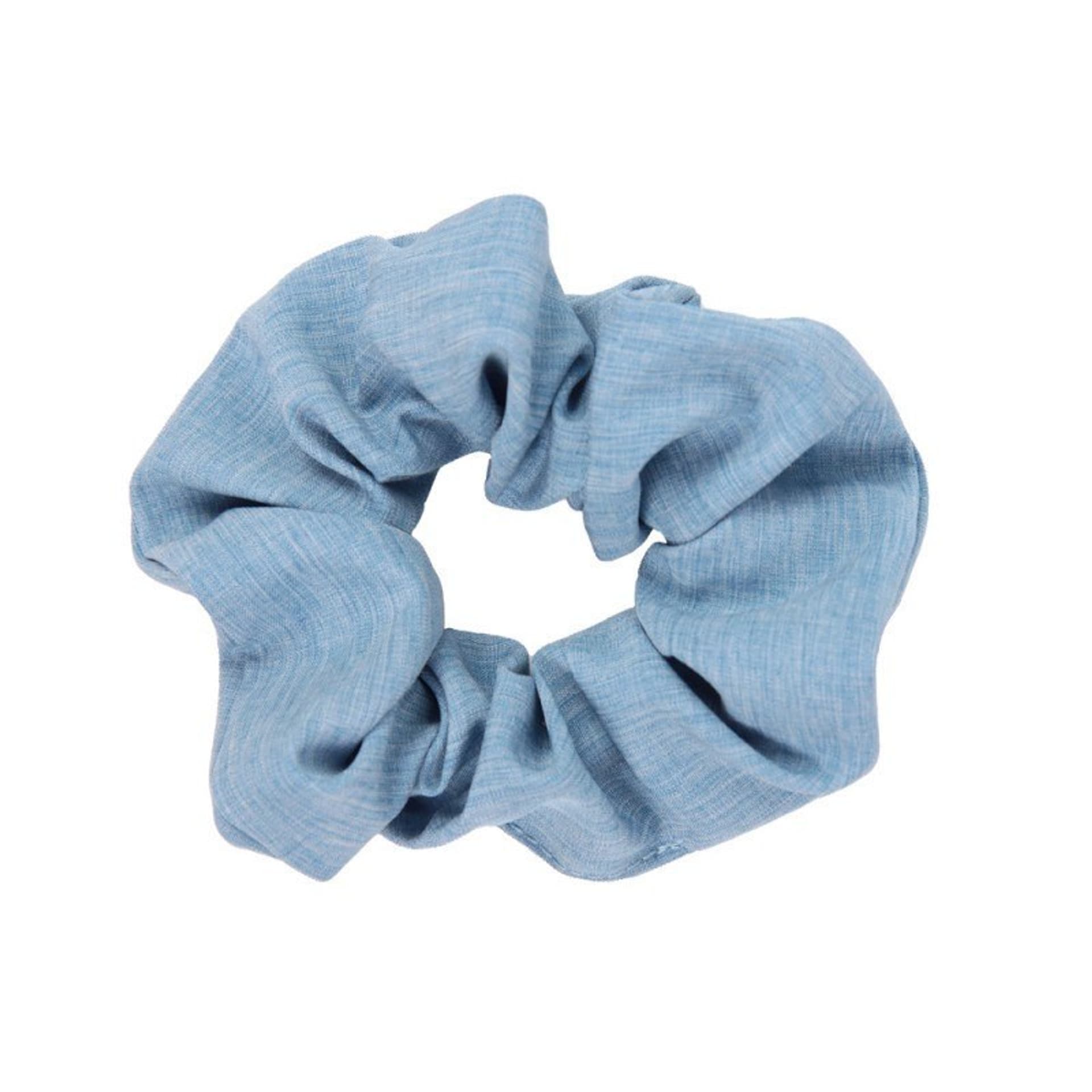 

DONEGAL Ozdoby do włosów - Gumka Scrunchie błękitna (FA-5869) 1szt, Fa-5869) 1sz