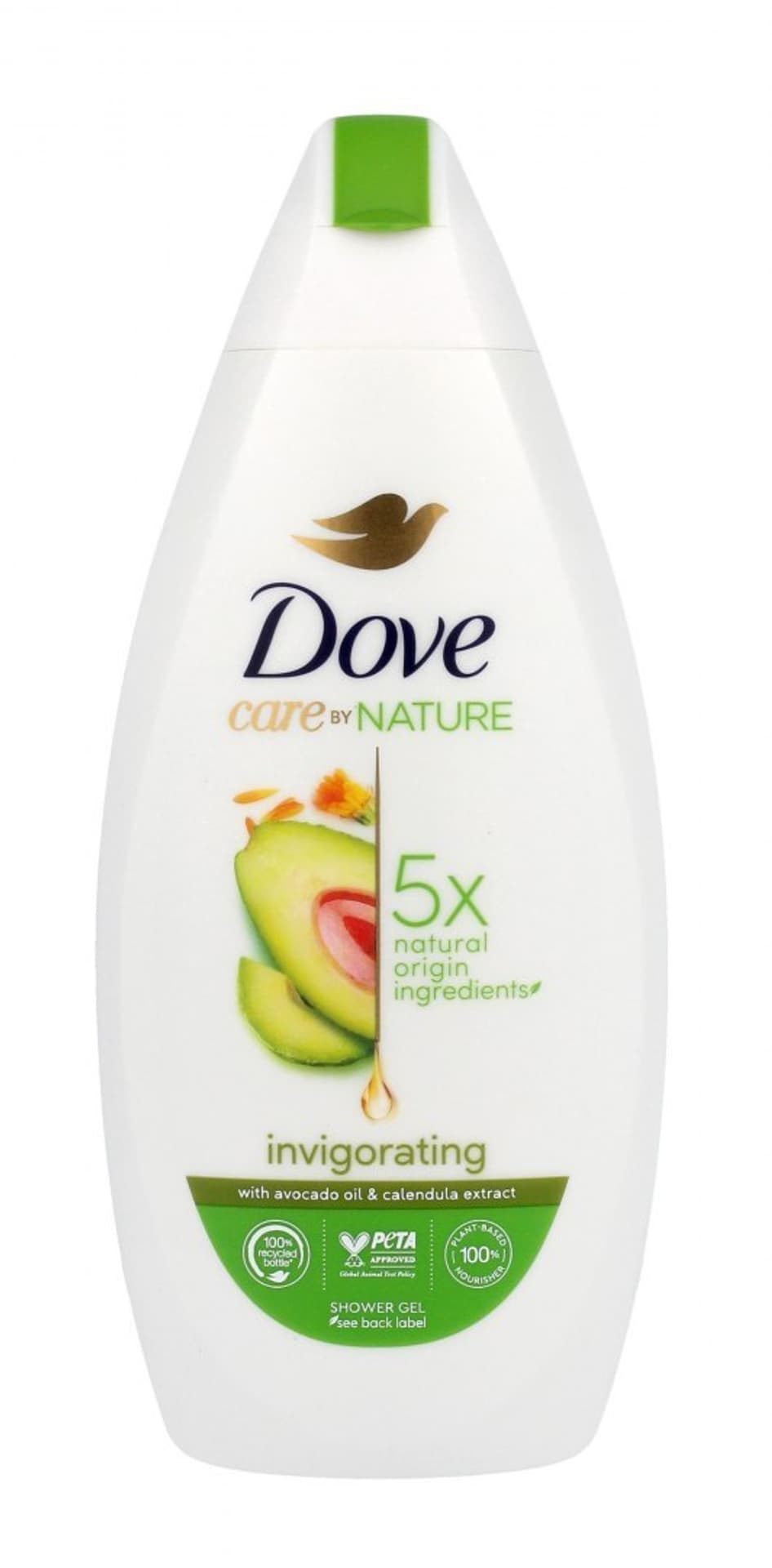 

Dove Care By Nature Żel pod prysznic Invigorating - Avocado Oil & Calendula Extract 400ml