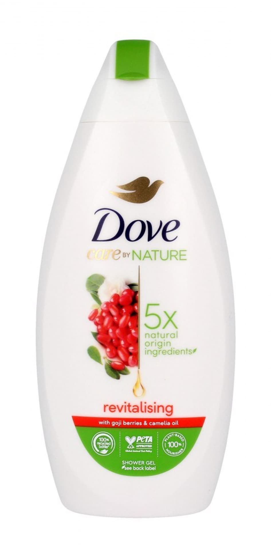 

Dove Care By Nature Żel pod prysznic Revitalising - Goji Berries & Camelia Oil 400ml
