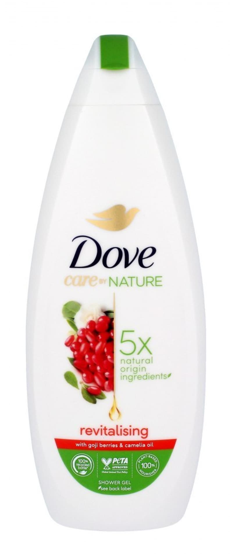 

Dove Care By Nature Żel pod prysznic Revitalising - Goji Berries & Camelia Oil 600ml