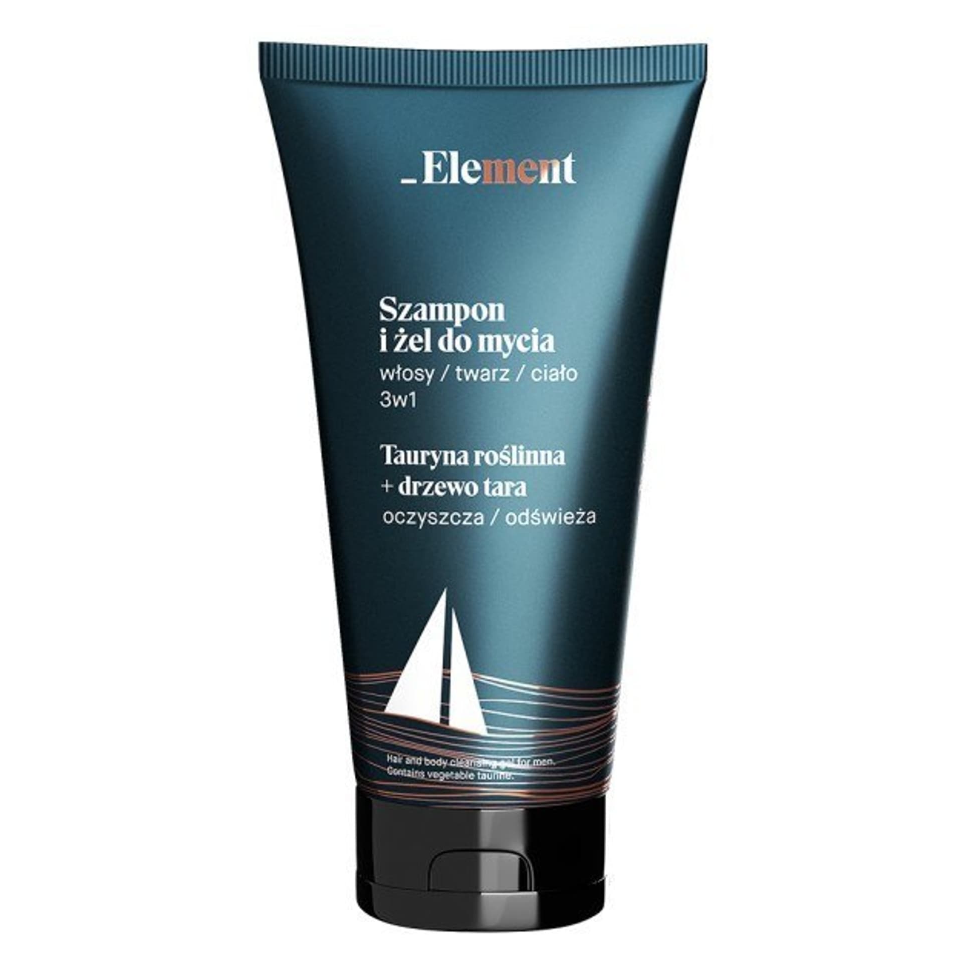 

Element Men Szampon i żel pod prysznic 2w1 Tauryna Roślinna + Drzewo Tara 200ml