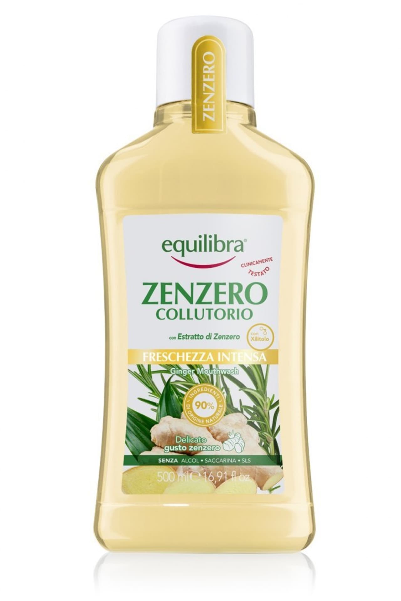 

Equilibra Oral Care Imbirowy Płyn do płukania jamy ustnej Intensywna Świeżość 500ml