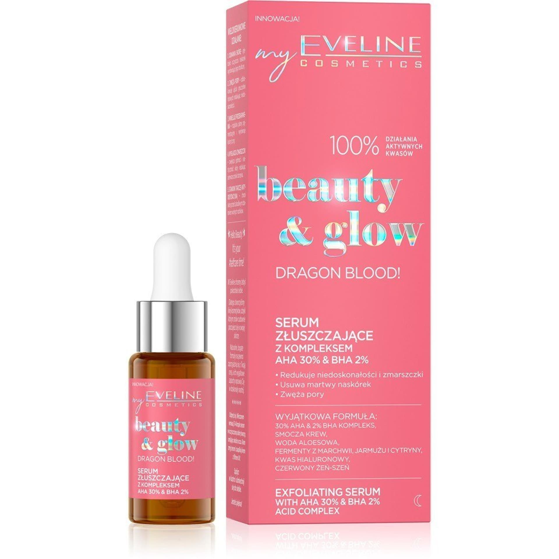 

Eveline Beauty & Glow Serum złuszczające z kompleksem AHA 30%