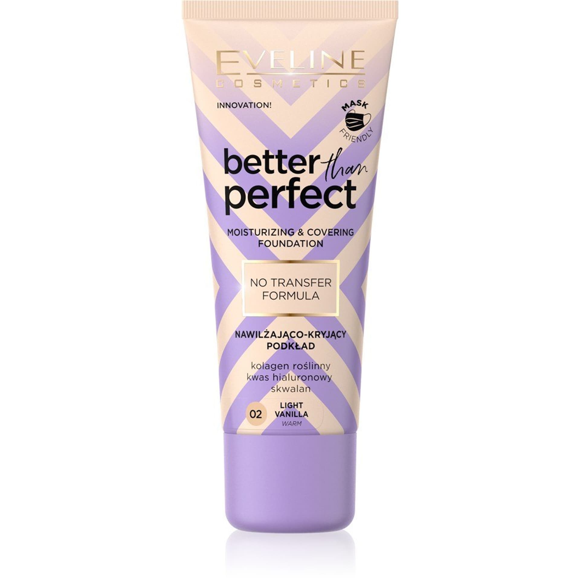 

Eveline Better Than Perfect Podkład nawilżająco-kryjący nr 02 Light Vanilla 30ml