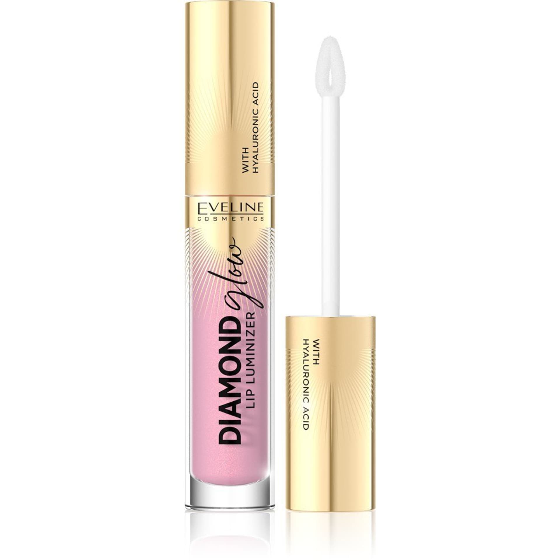

Eveline Diamond Glow Lip Luminizer Błyszczyk do ust z kwasem hialuronowym nr 02 4.5ml