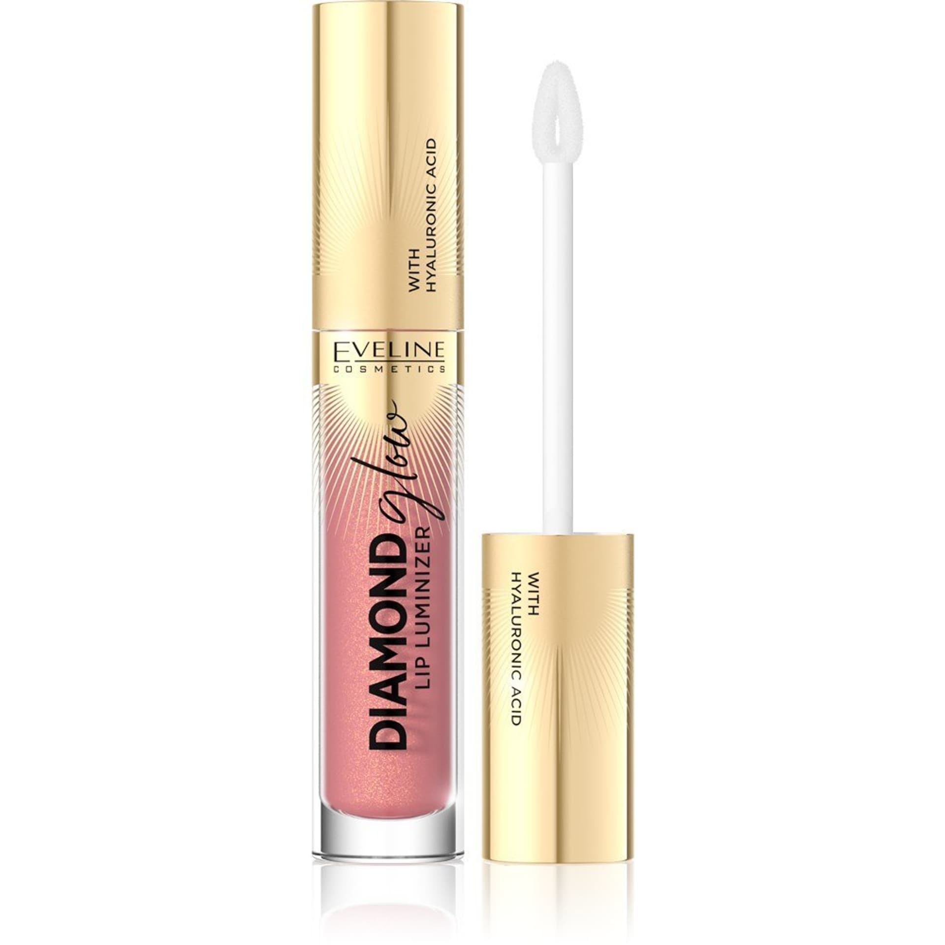 

Eveline Diamond Glow Lip Luminizer Błyszczyk do ust z kwasem hialuronowym nr 04 4.5ml