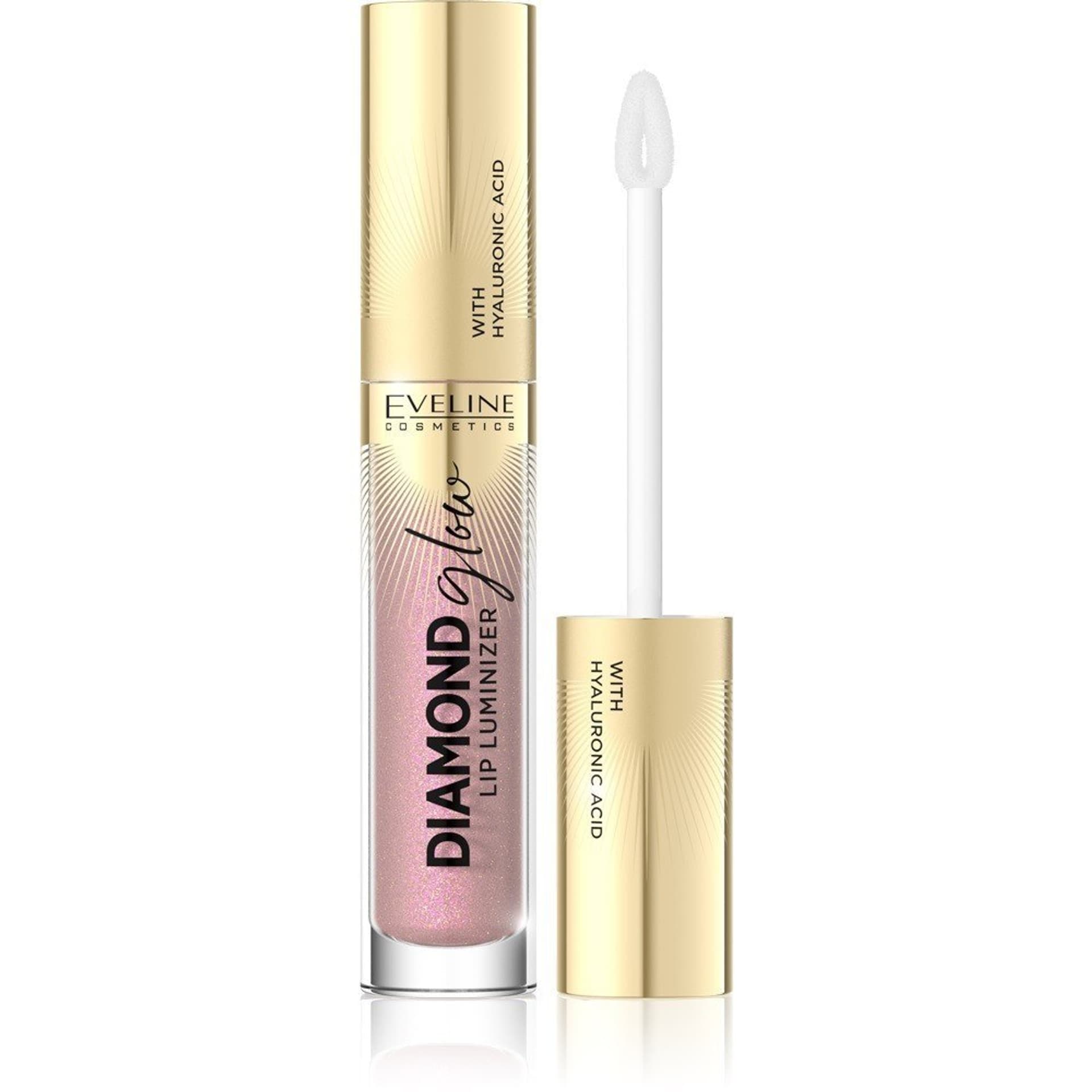 

Eveline Diamond Glow Lip Luminizer Błyszczyk do ust z kwasem hialuronowym Nr 08 4.5ml