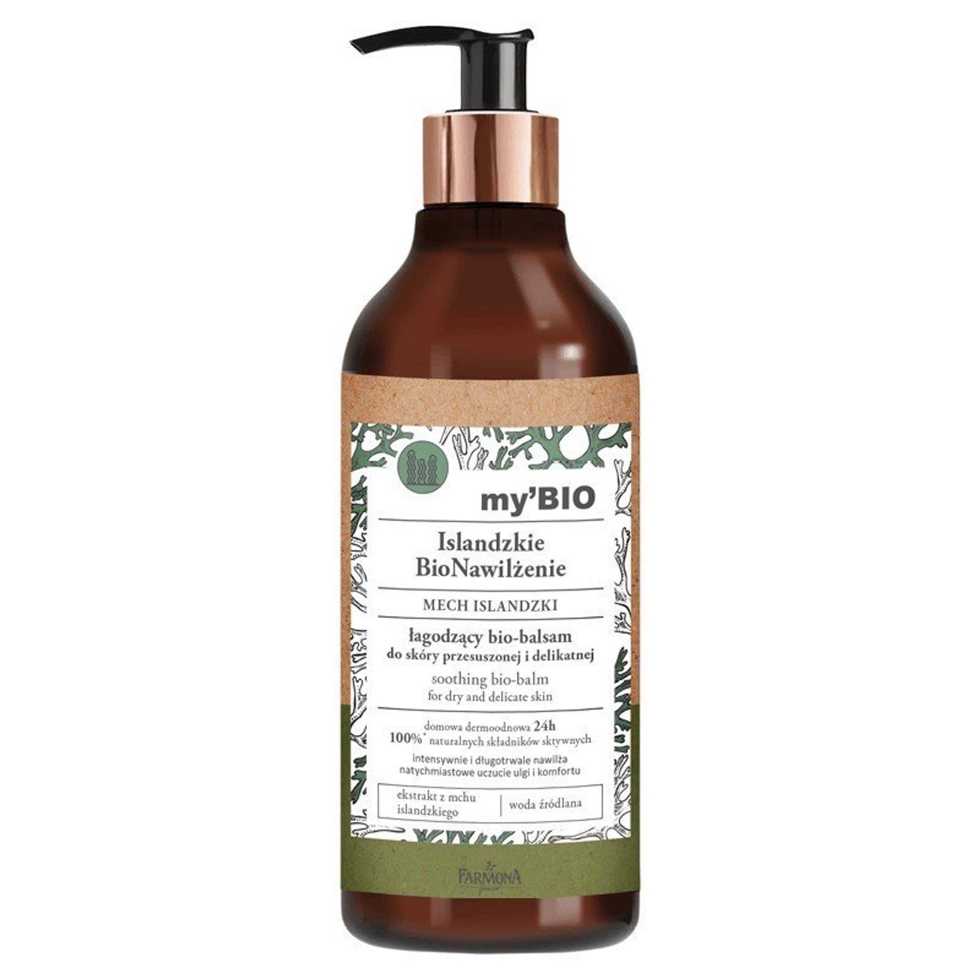 

My'BIO Islandzkie BioNawilżenie Bio-Balsam łagodzący do skóry delikatnej i przesuszonej 400ml