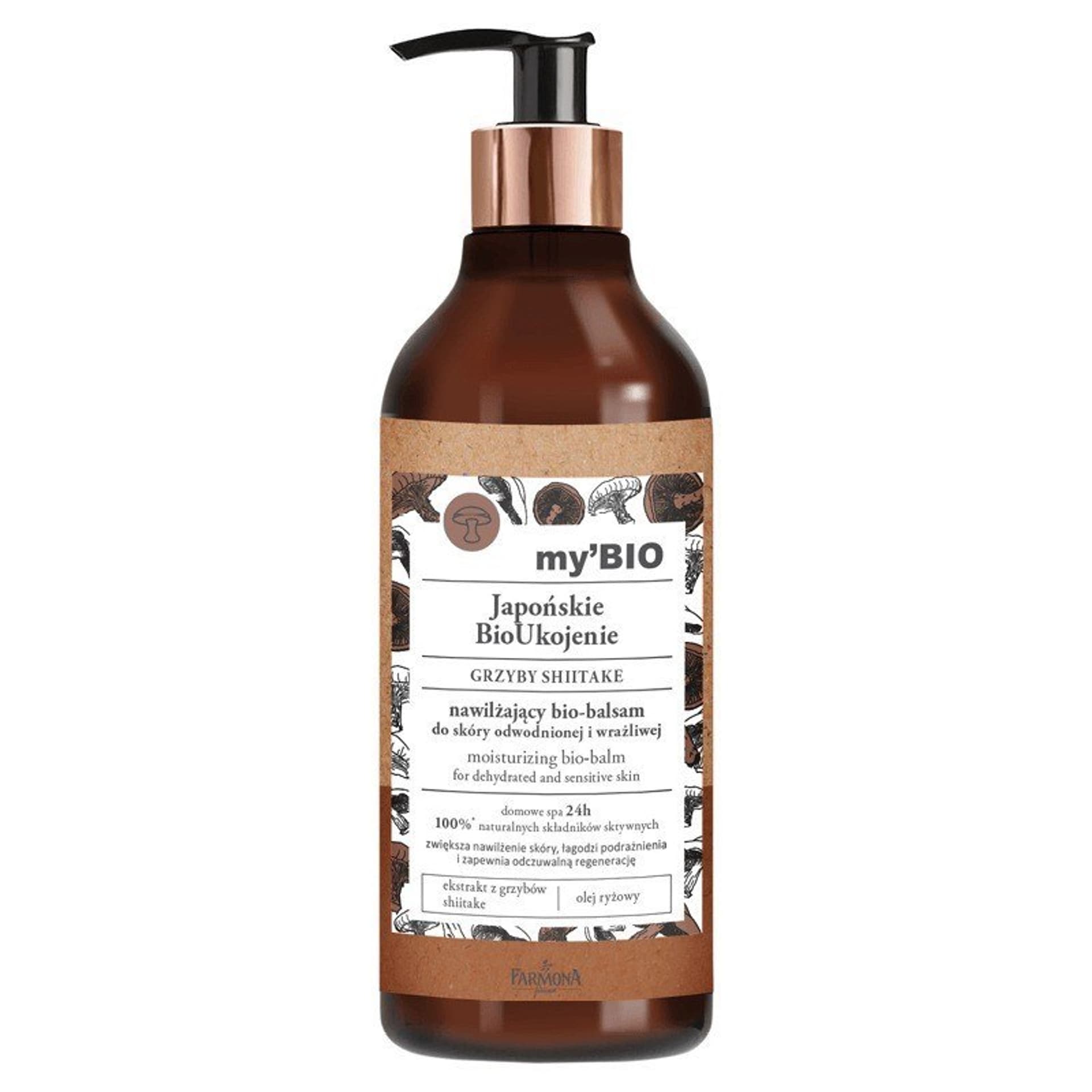 

My'BIO Japońskie BioUkojenie Bio-Balsam nawilżający do skóry odwodnionej i wrażliwej 400ml