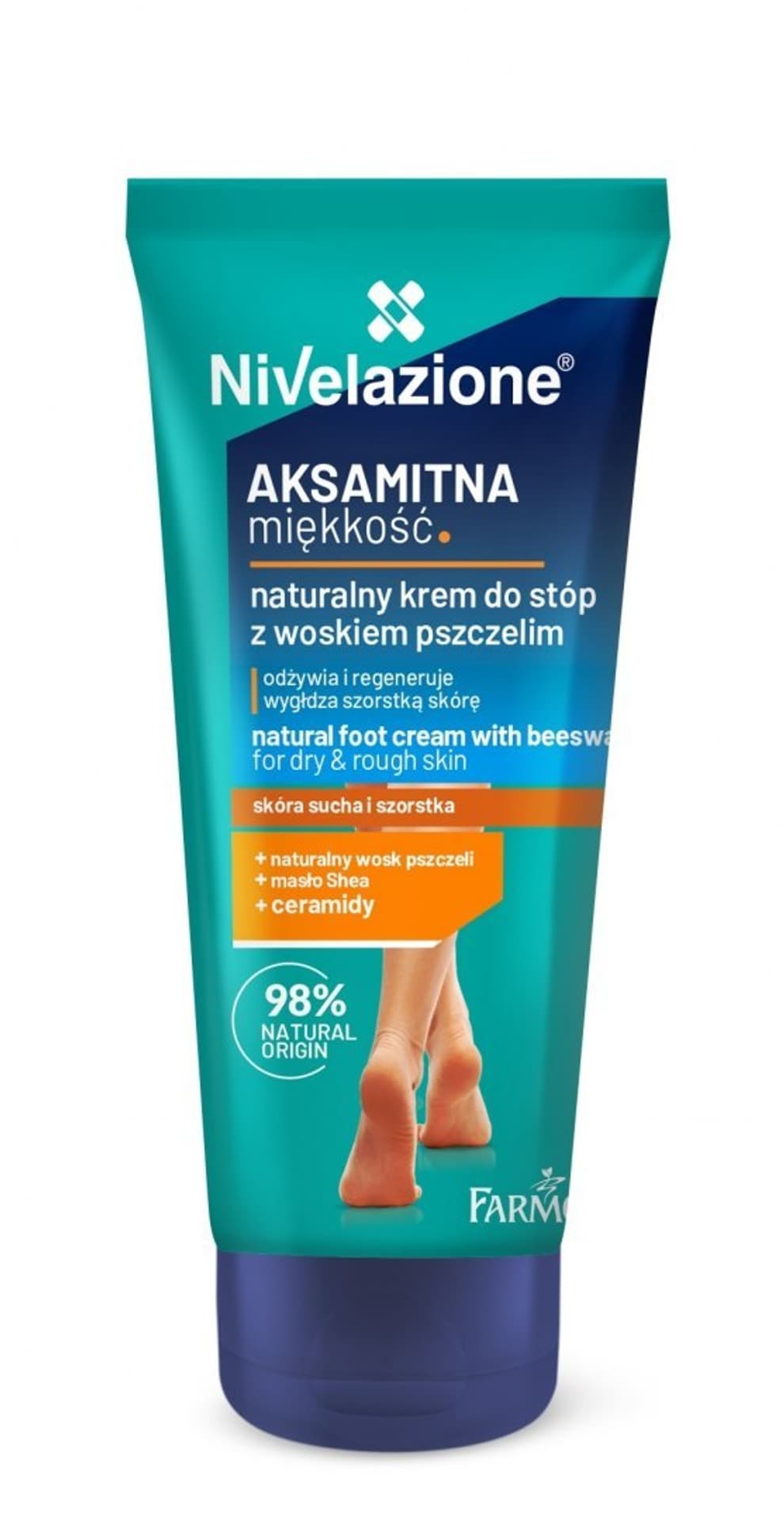 

Farmona Nivelazione Stopy Naturalny Krem do stóp z woskiem pszczelim - Aksamitna Miękkość 75ml