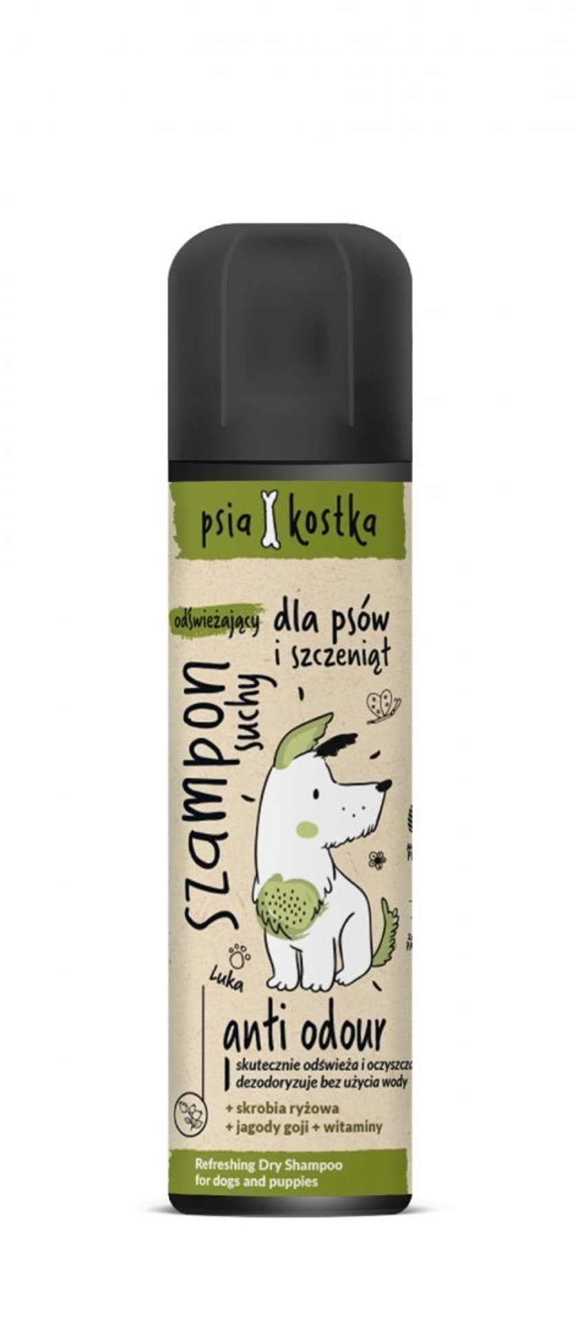 

Farmona Psia Kostka Odświeżający Suchy Szampon "Luka" dla psów i szczeniąt - Anti Odour 180ml