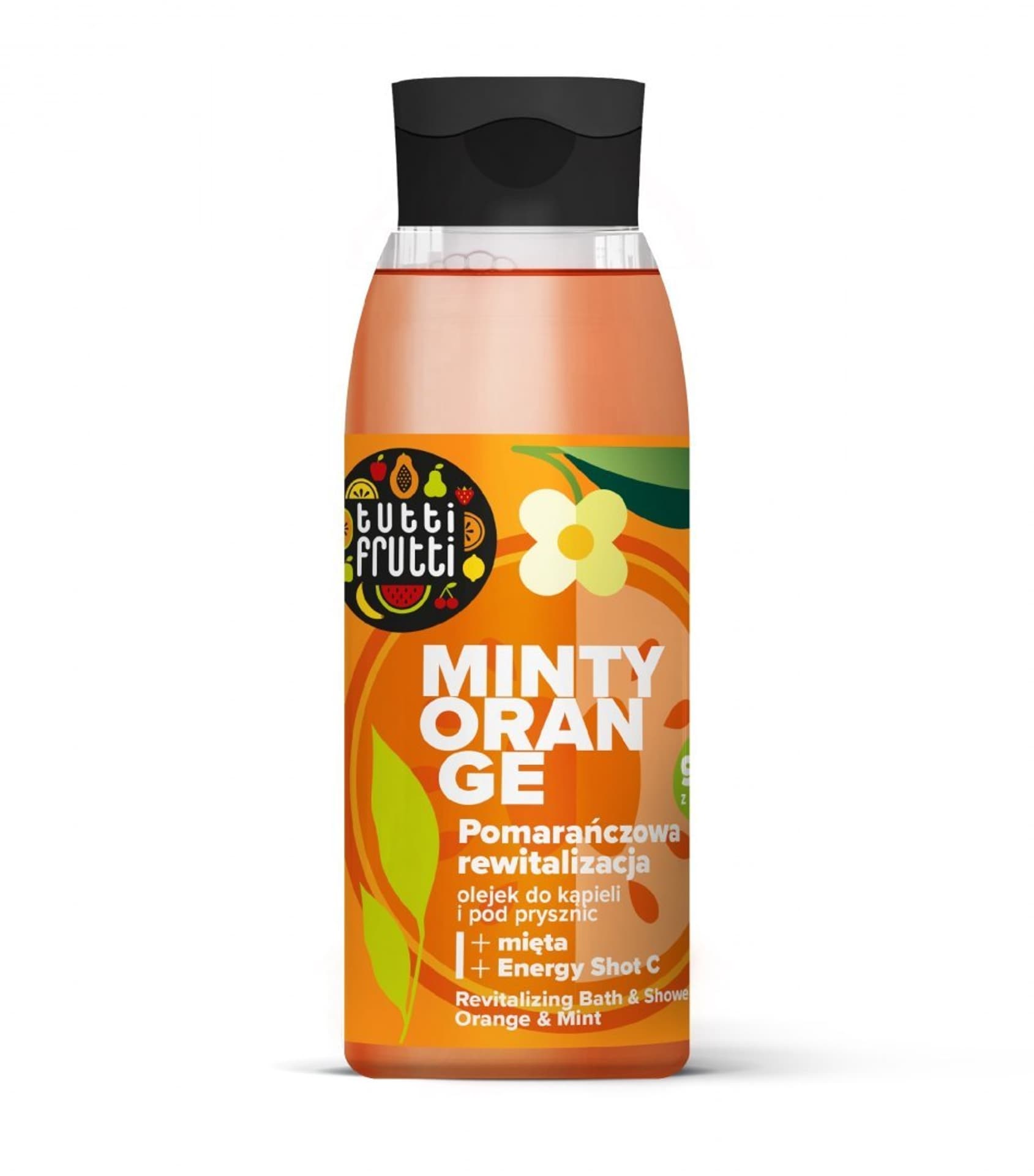

Farmona Tutti Frutti Minty Orange Olejek do kąpieli i pod prysznic Pomarańczowa Rewitalizacja 400ml