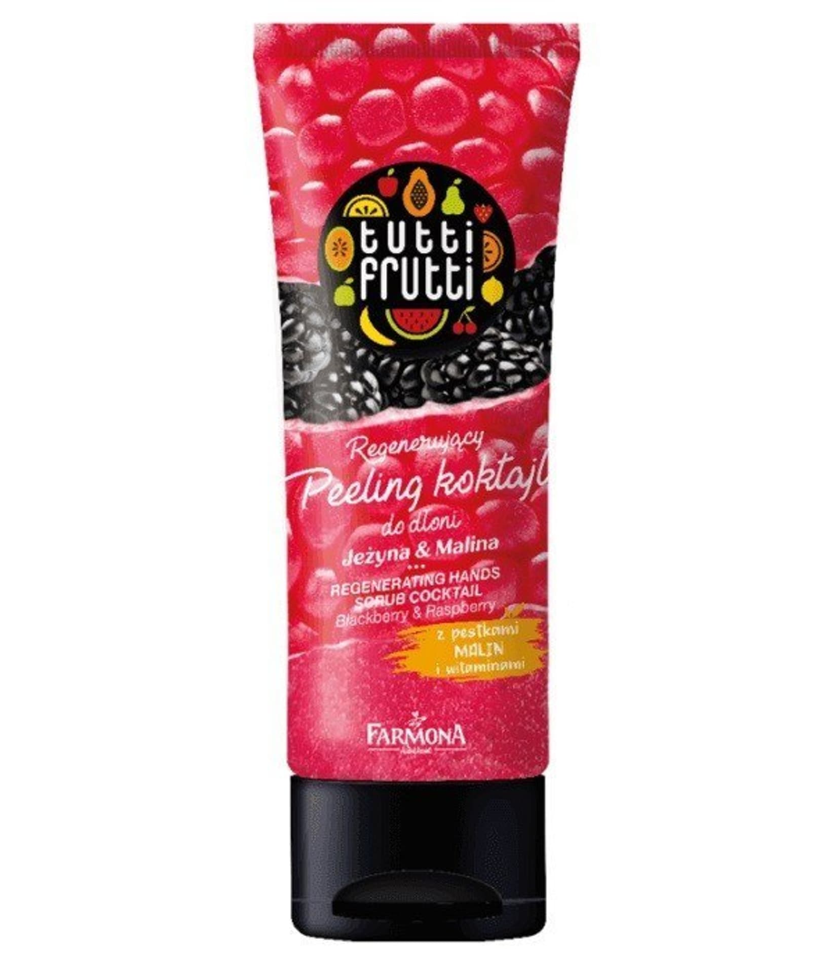

Farmona Tutti Frutti Regenerujący Peeling koktajl do dłoni Jeżyna & Malina 75ml