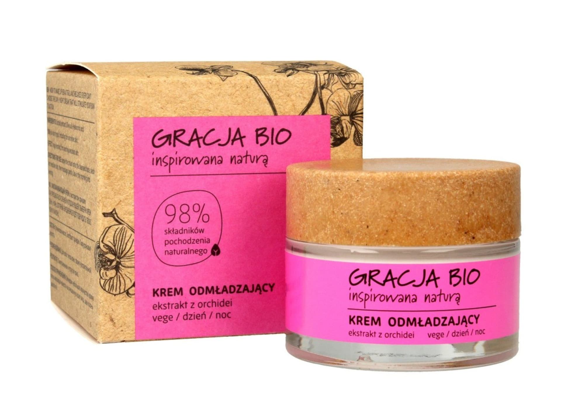 

Gracja BIO Krem odmładzający z ekstraktem z orchidei na dzień i noc 50ml