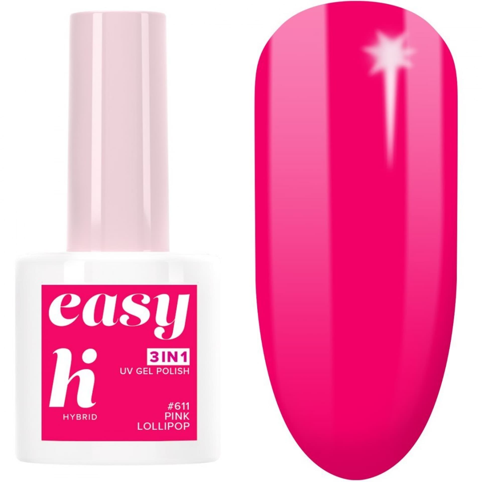 

Hi Hybrid Lakier hybrydowy Easy 3w1 Lunapark #611 Pink Lollipop 5ml