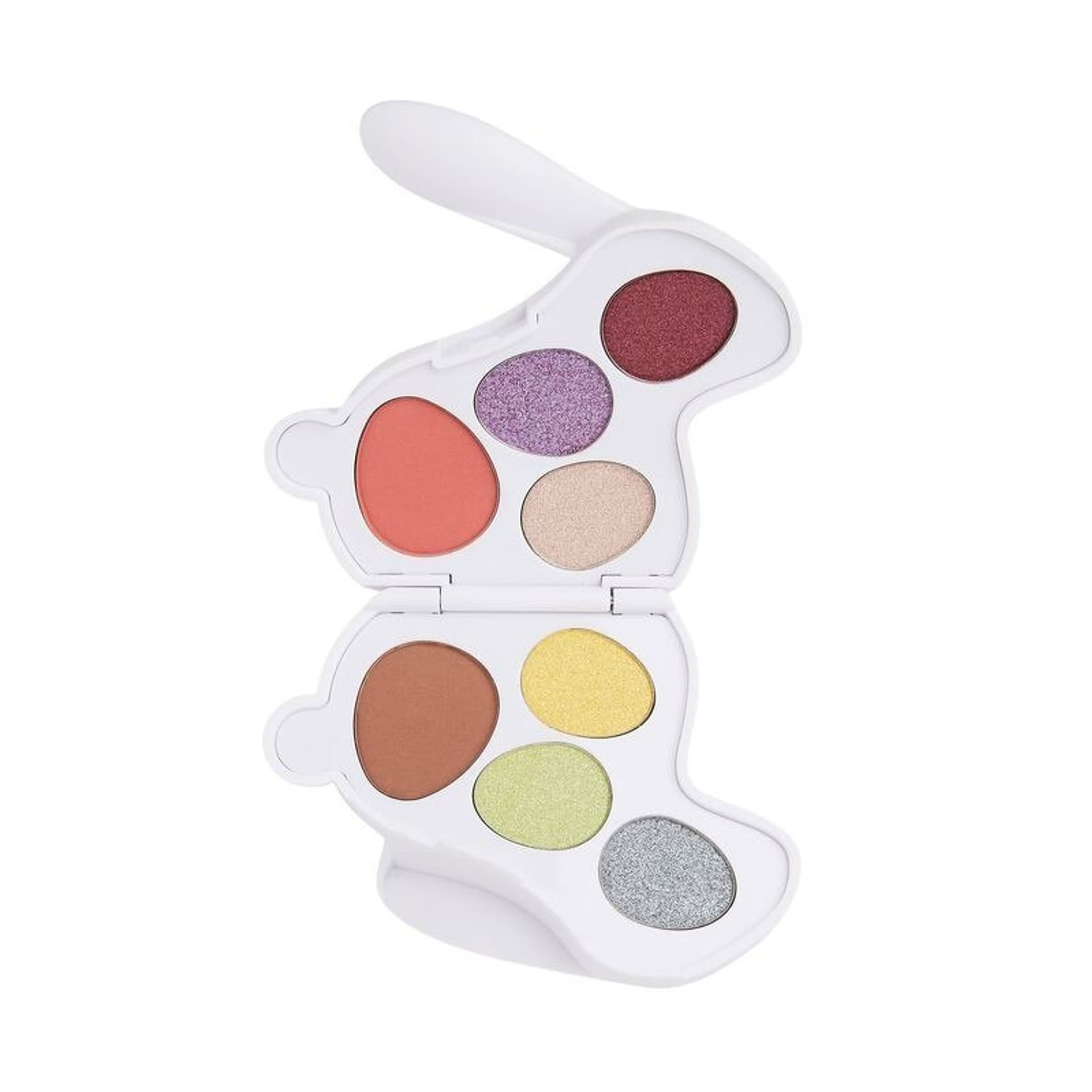 

Makeup RevolutionBunny Shadow Palette Paletka cieni do powiek (8) Fluffy - królik biały 1szt, 8) fluffy - królik biały 1sz