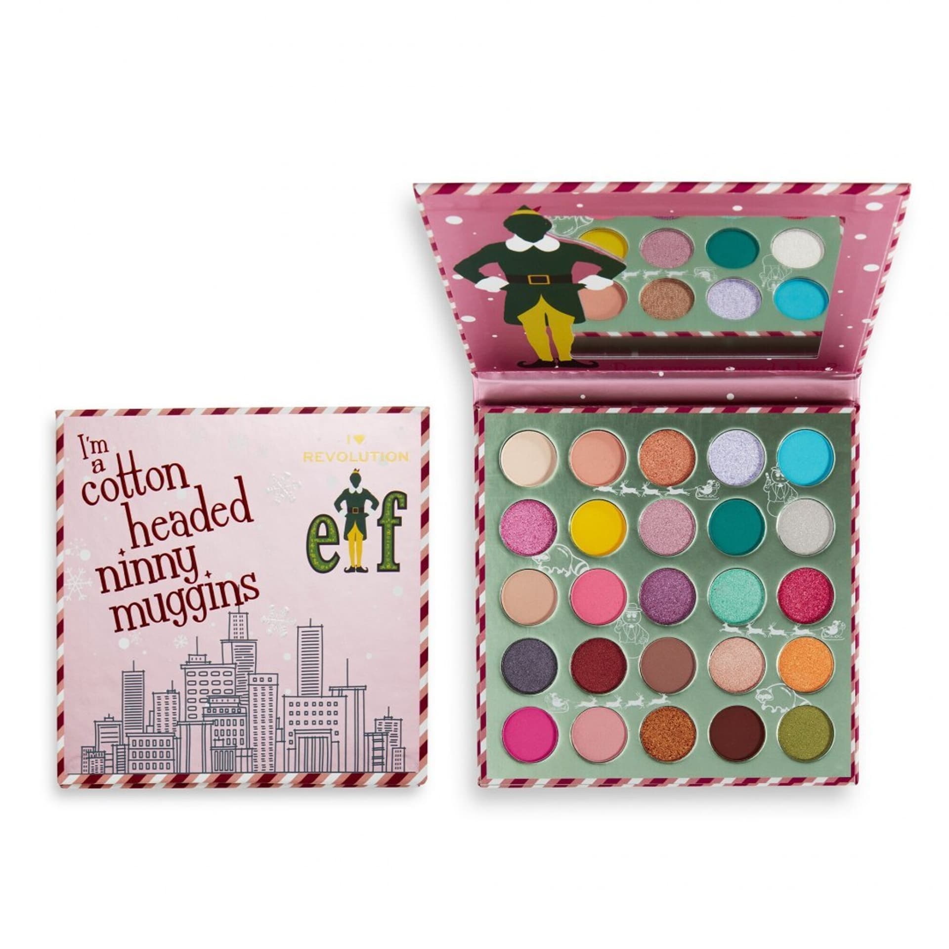 

I Heart Revolution Elf™ Paleta 25 cieni do powiek Palette Ninny Muggins 1 szt.