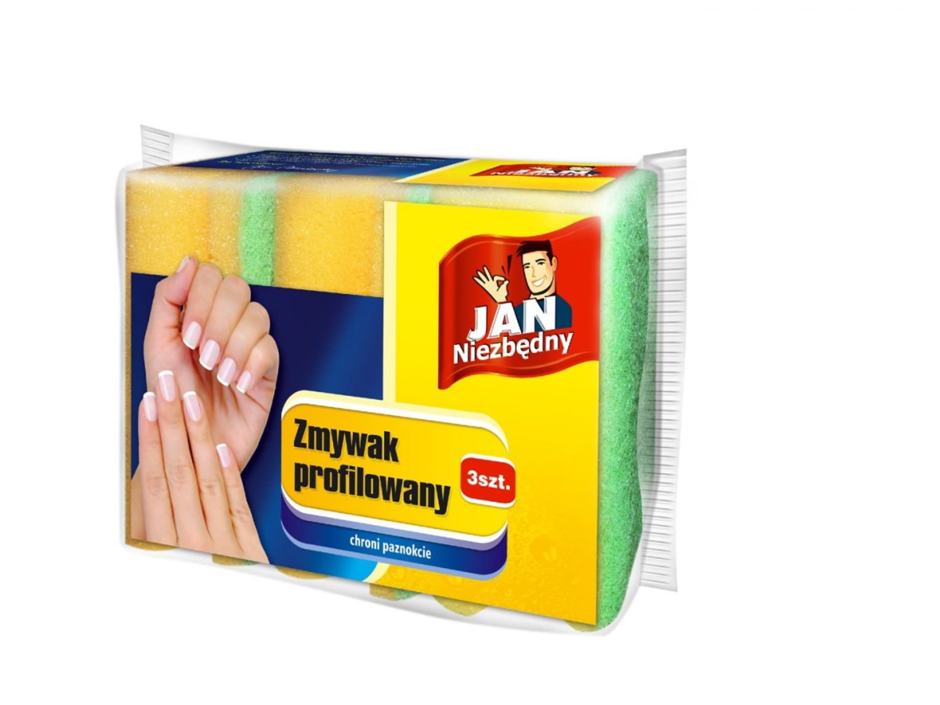 

Jan Niezbędny Zmywak profilowany 3szt