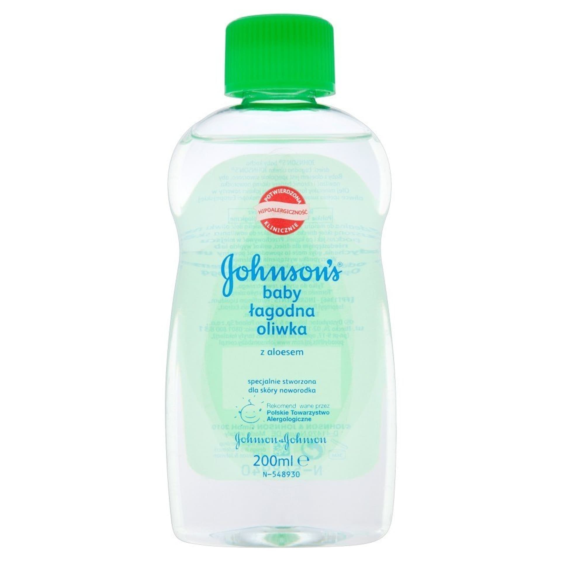 

Johnson&Johnson Baby Oliwka dla dzieci z aloesem 200ml