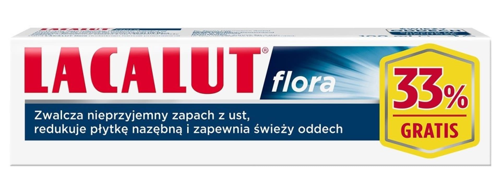 

Lacalut Pasta do zębów Flora (+33% gratis) 100ml