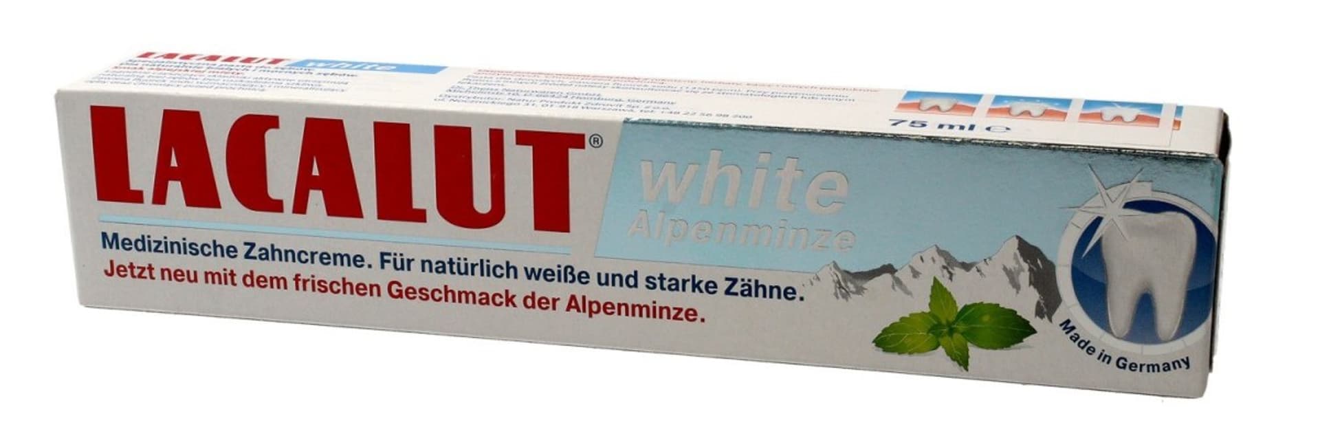 

Lacalut Pasta do zębów White Alpenminze 75ml