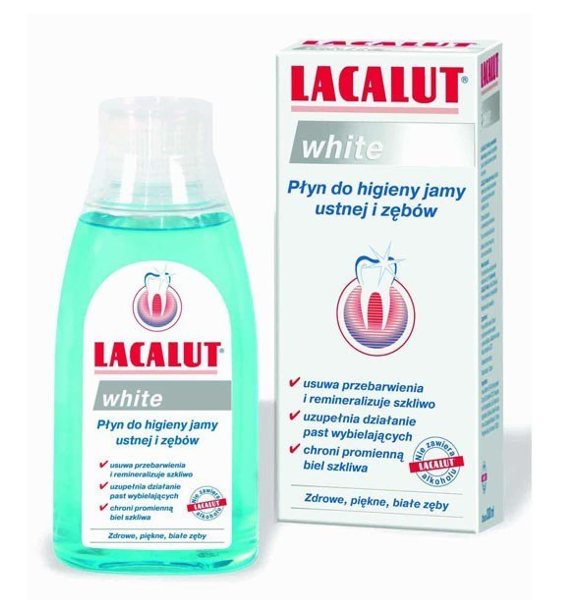 

Lacalut Płyn do płukania ust White 300ml