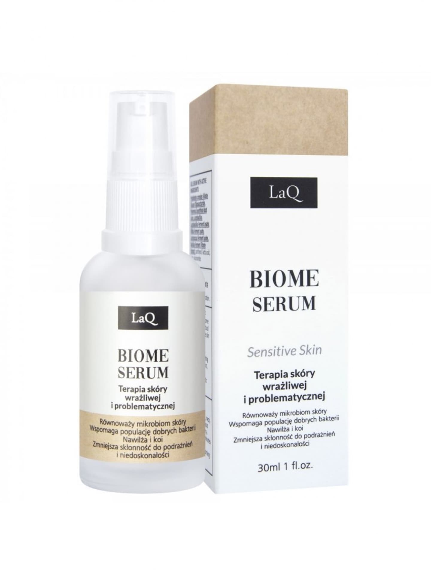 

LaQ Biome Serum Terapia skóry wrażliwej i problematycznej Sensitive Skin 30ml