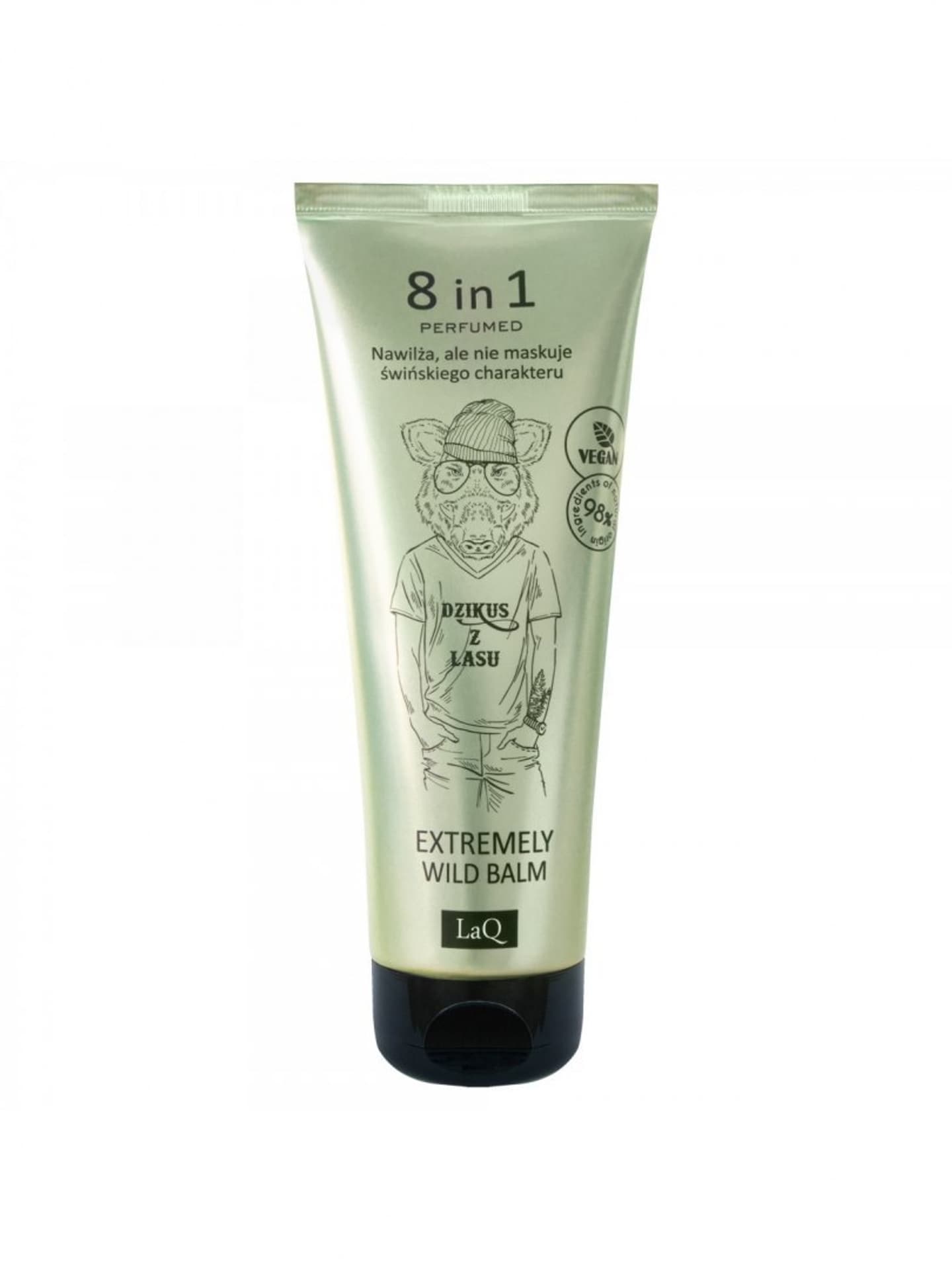 

LaQ Dzik z Lasu Ekstremalnie Dziki Balsam do ciała 8in1 w tubie 200 ml