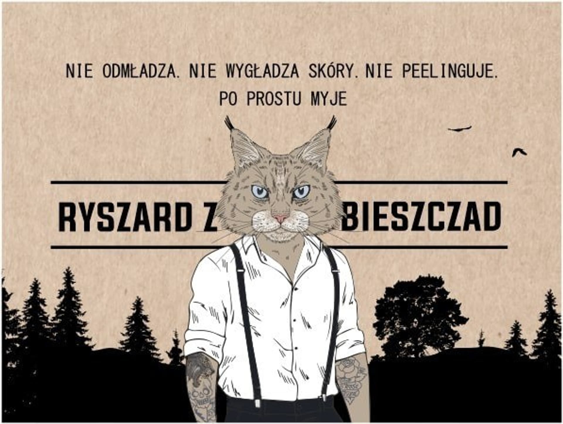 

LaQ Ryś Mydło dla mężczyzn kostka