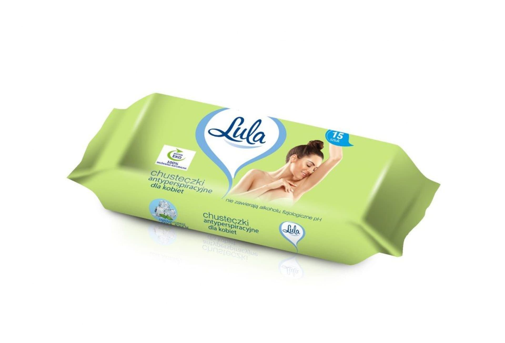 

LULA Chusteczki antyperspiracyjne dla kobiet 1op.-15szt