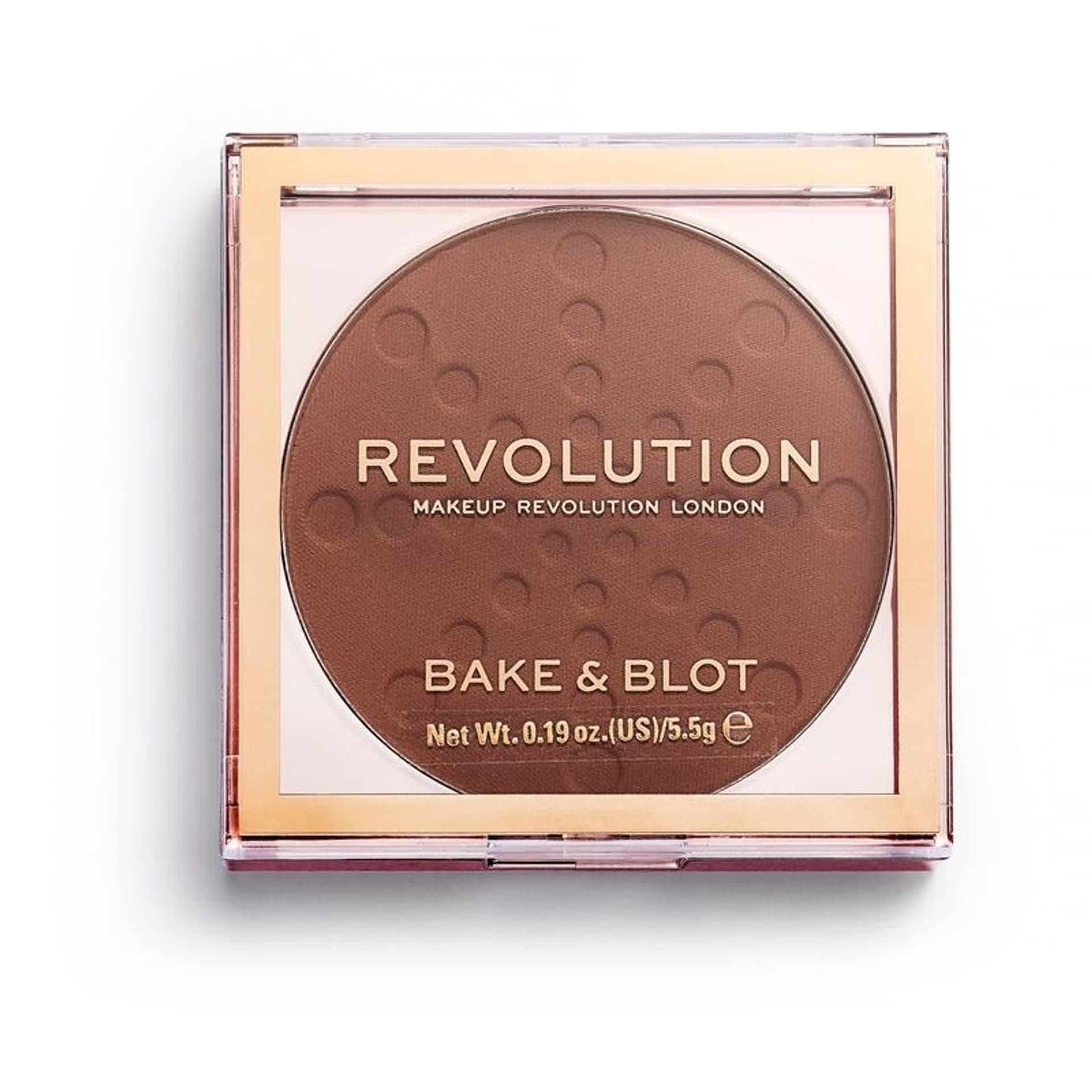 

Makeup Revolution Bake & Blot Puder prasowany Deep Dark