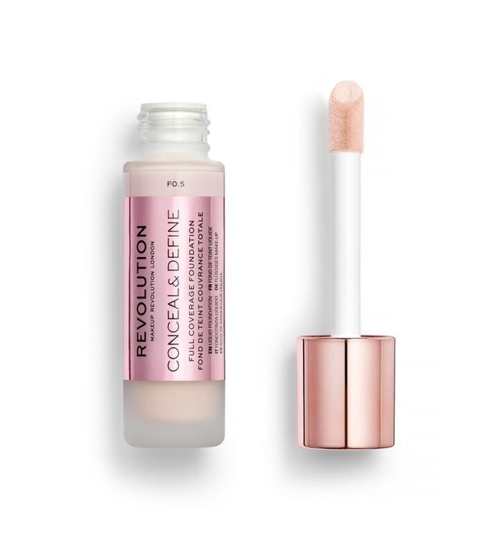 

Makeup Revolution Conceal & Define Foundation Podkład kryjący F0.5 23ml