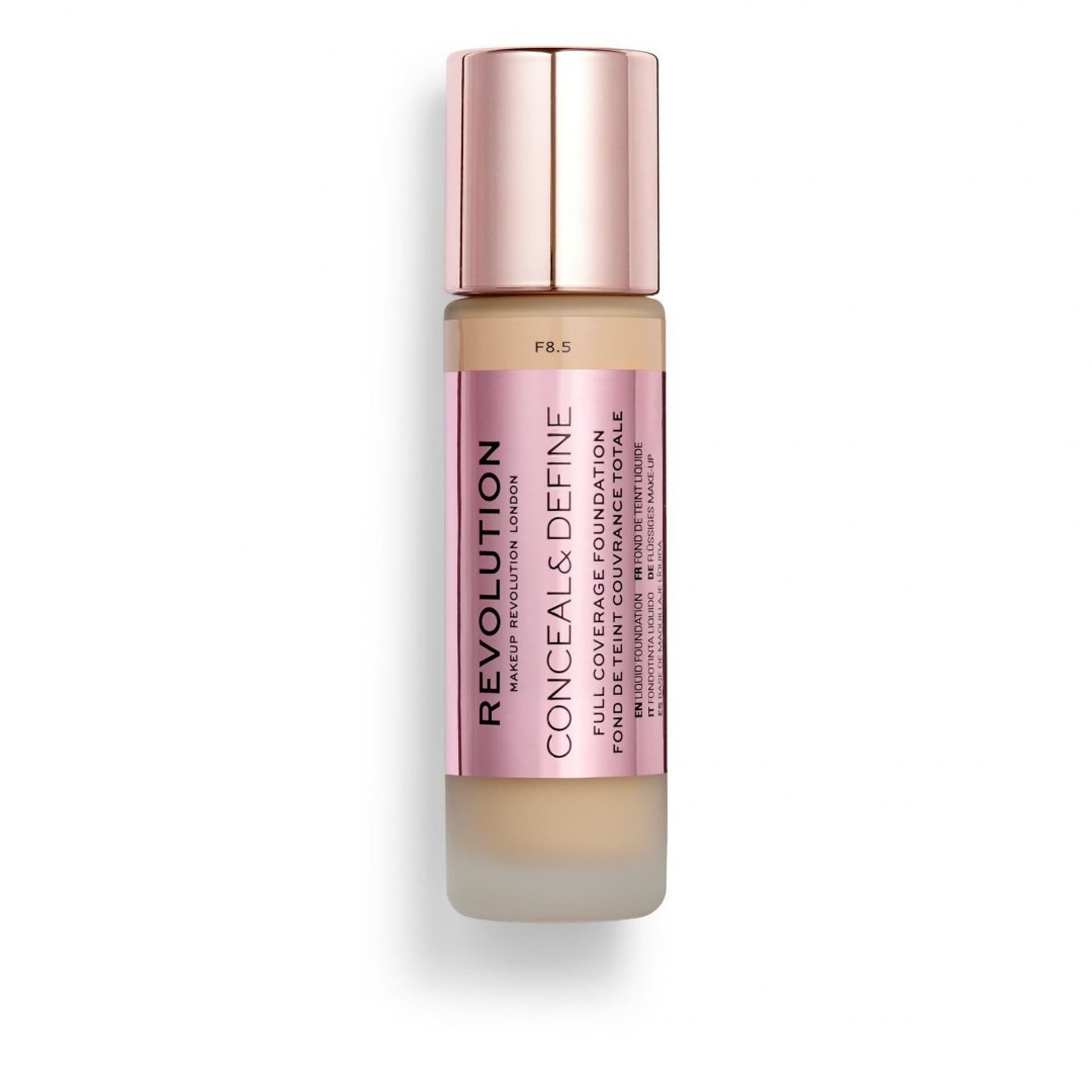 

Makeup Revolution Conceal & Define Foundation Podkład kryjący F8.5 23ml - 1 szt.