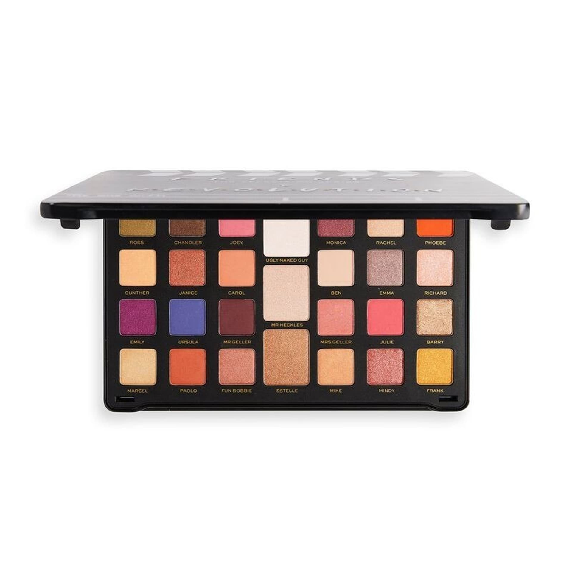 

Makeup Revolution Friends Paletka cieni do powiek i rozświetlaczy Limitless (27) 1szt, 27) 1sz