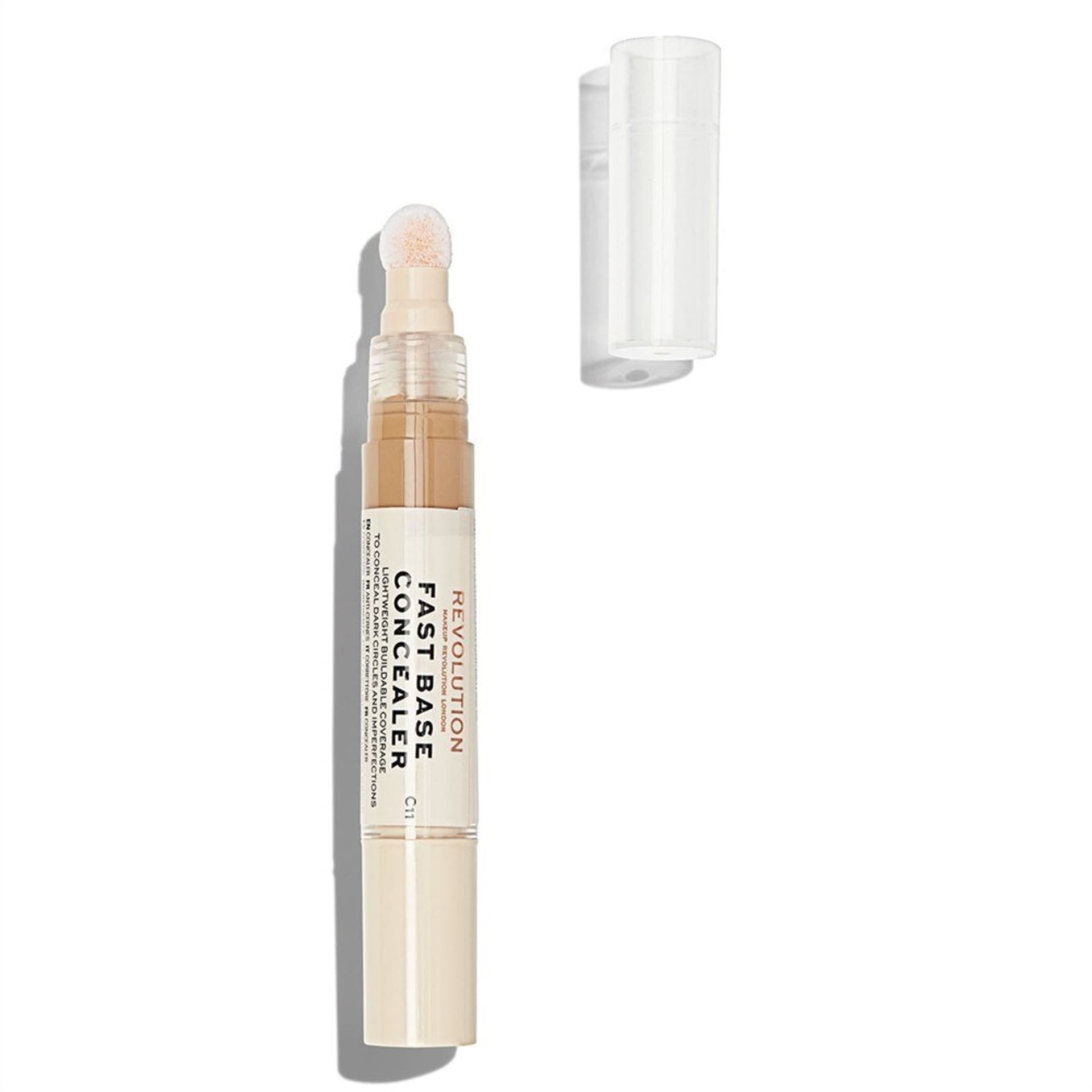 

Makeup Revolution Korektor pod oczy Fast Base Concealer C11, 4,5 ml