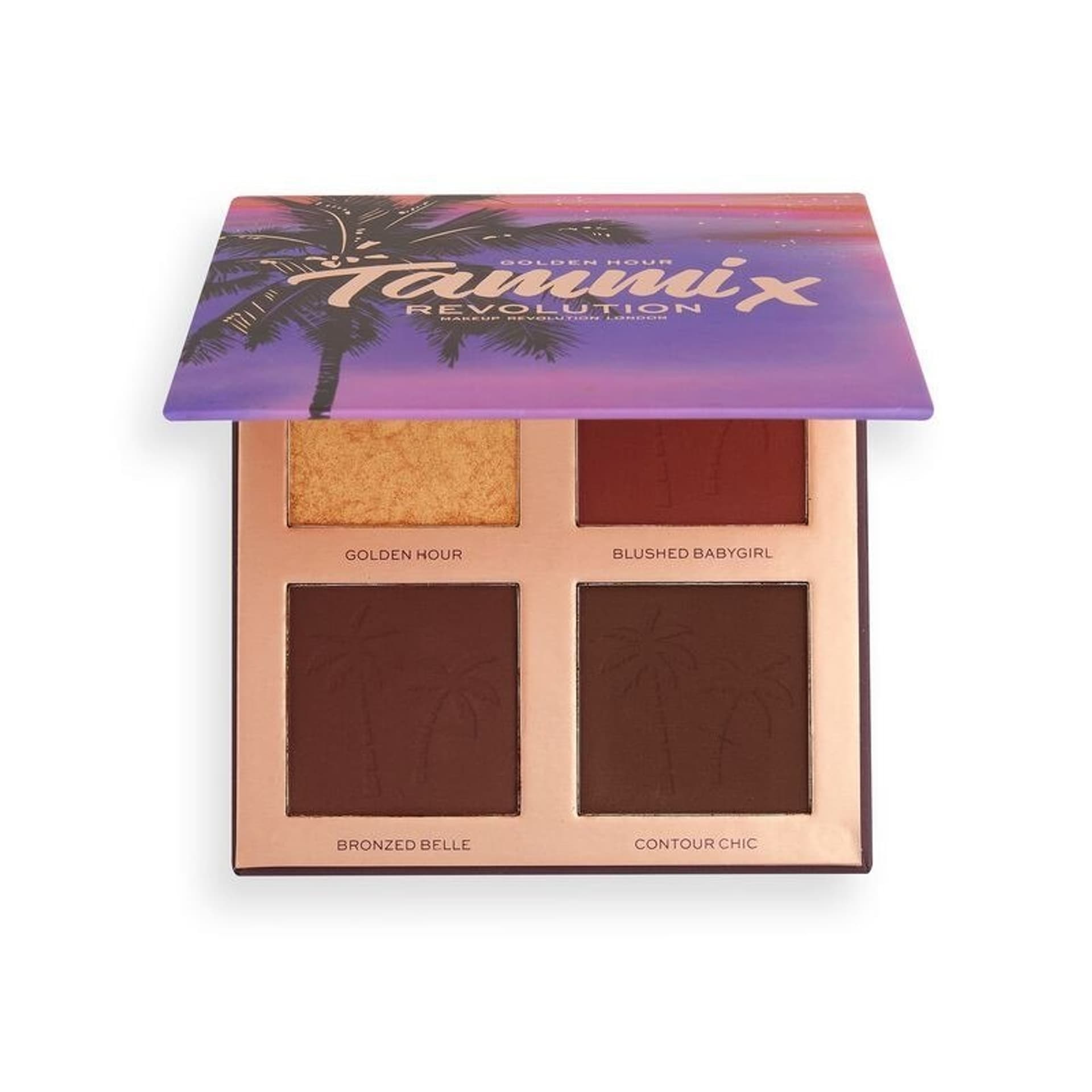 

Makeup Revolution Paleta do konturowania twarzy X Tammi Golden Hour Deep Dark Face Palette