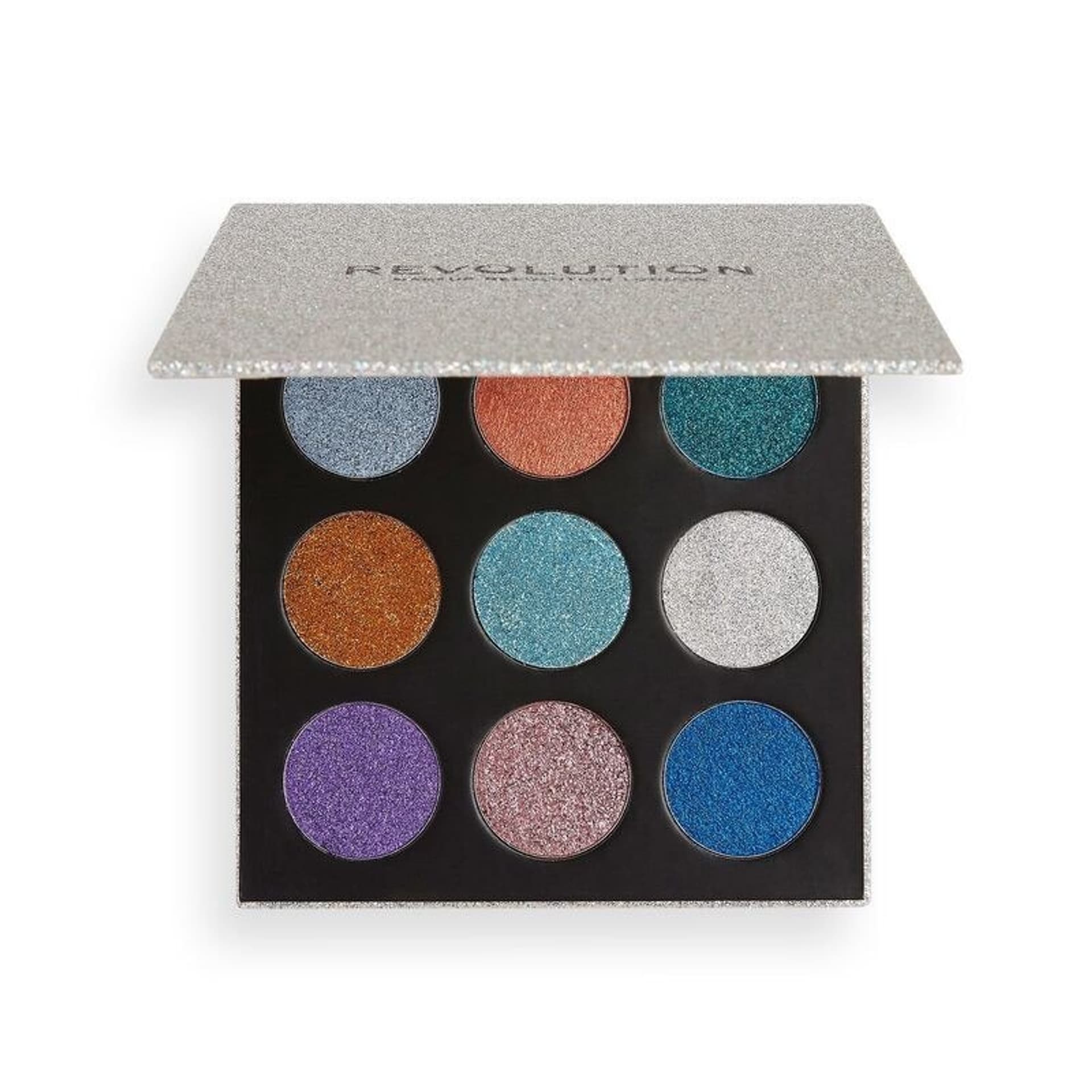 

Makeup Revolution Paleta Prasowanych Brokatow Illusion