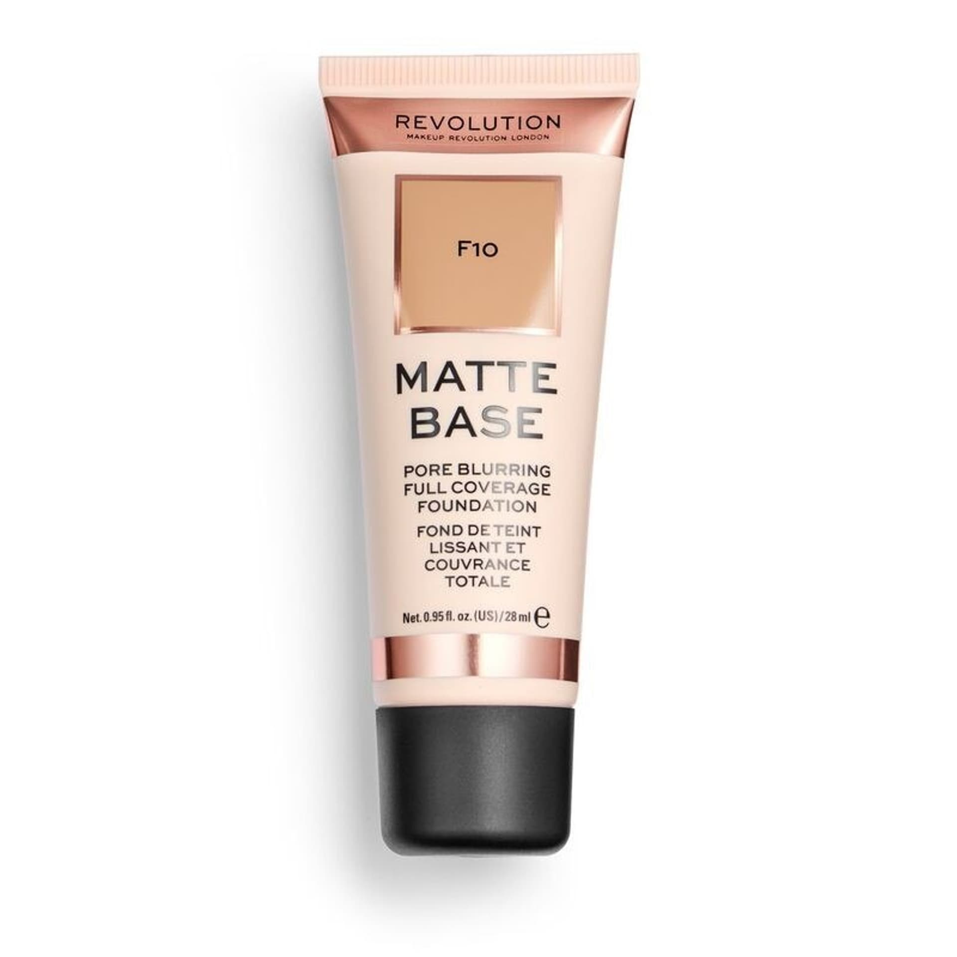 

Makeup Revolution Podkład matujący do twarzy Matte Base Foundation F10 28 ml
